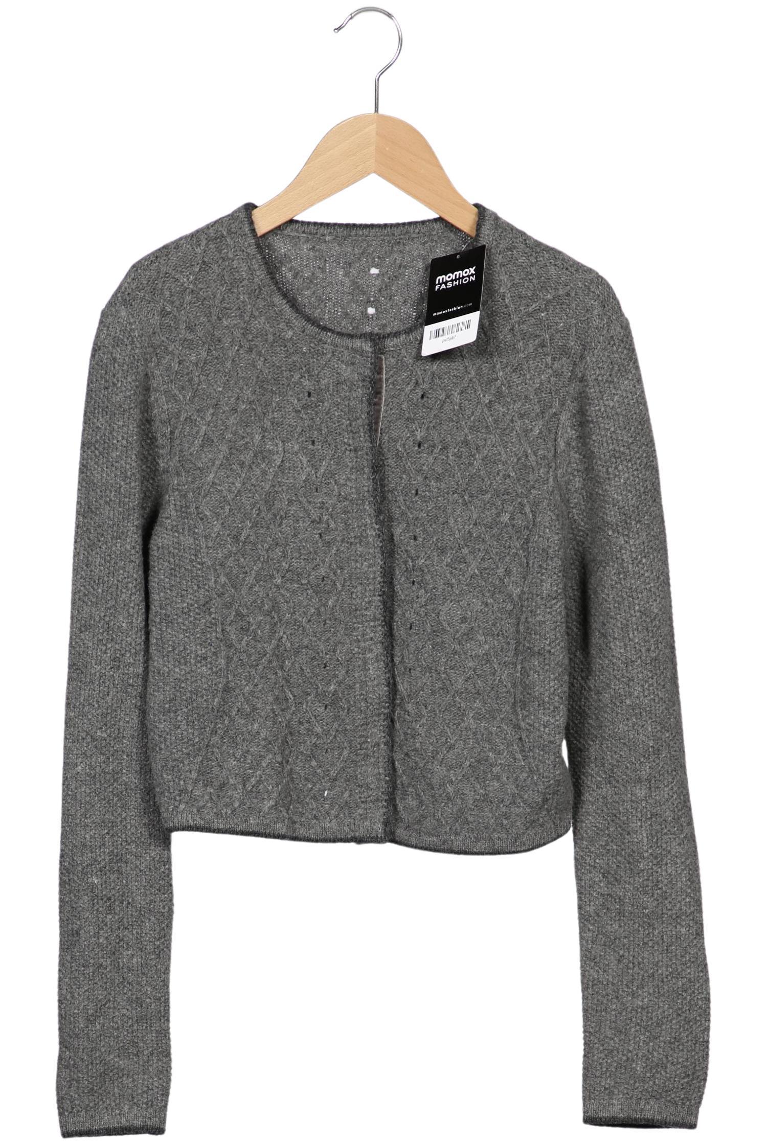 

Hallhuber Damen Strickjacke, grau, Gr. 36