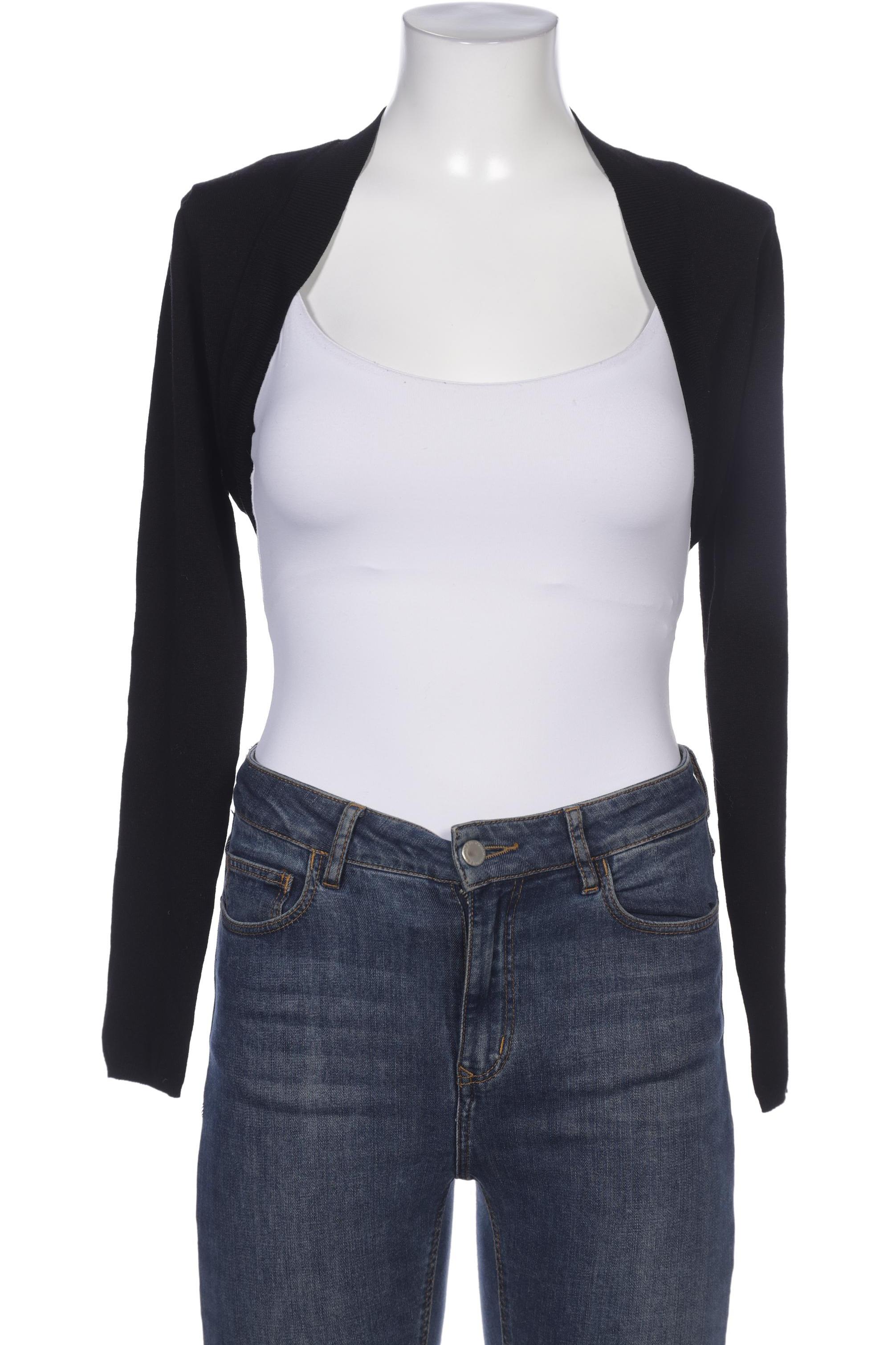 

Hallhuber Damen Strickjacke, schwarz, Gr. 38