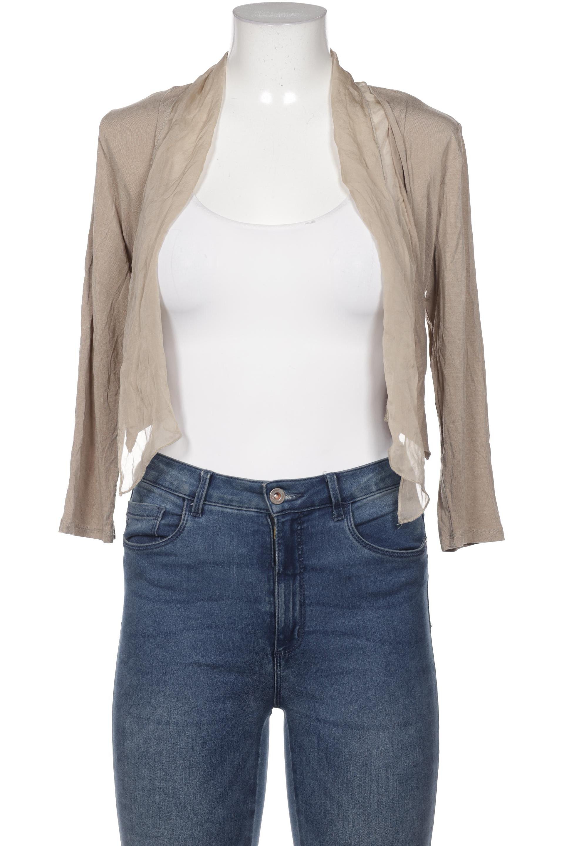 

Hallhuber Damen Strickjacke, beige, Gr. 42