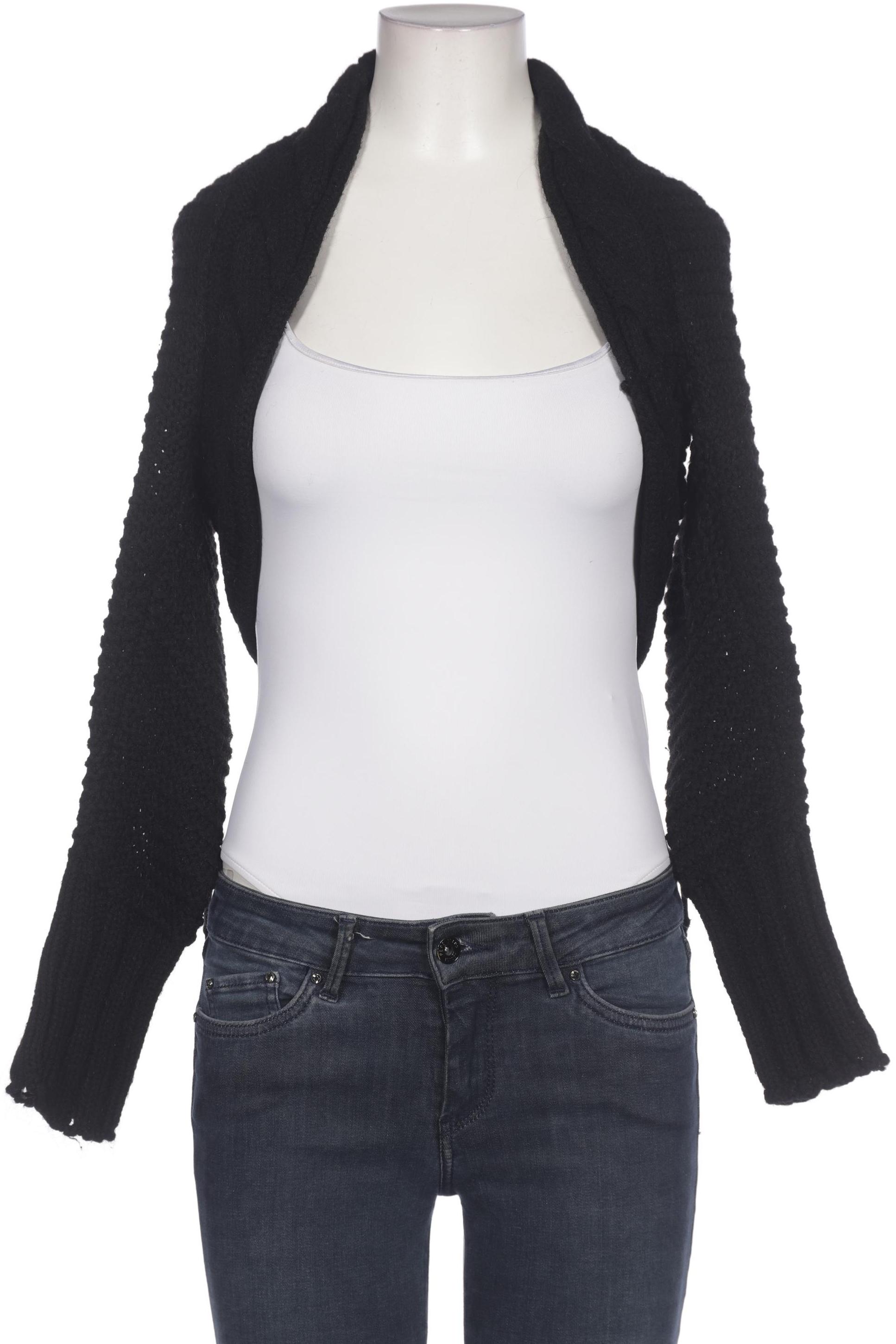 

Hallhuber Damen Strickjacke, schwarz, Gr. 36