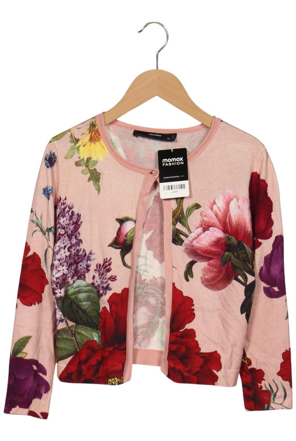 

Hallhuber Damen Strickjacke, pink, Gr. 34