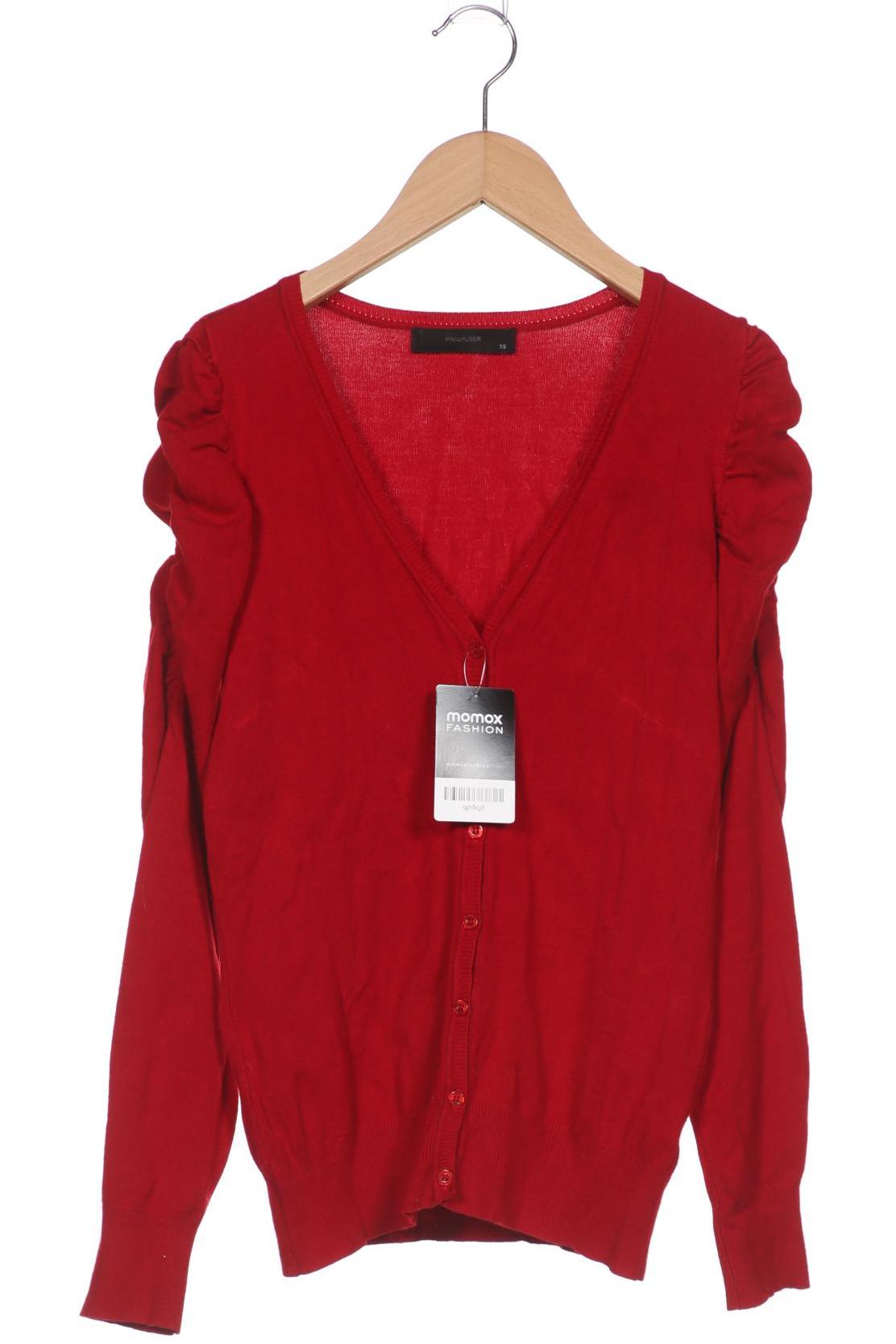 

Hallhuber Damen Strickjacke, rot, Gr. 34