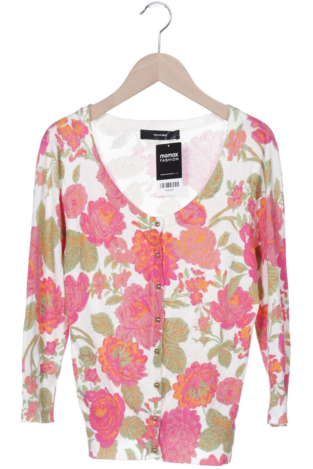 

Hallhuber Damen Strickjacke, mehrfarbig, Gr. 36