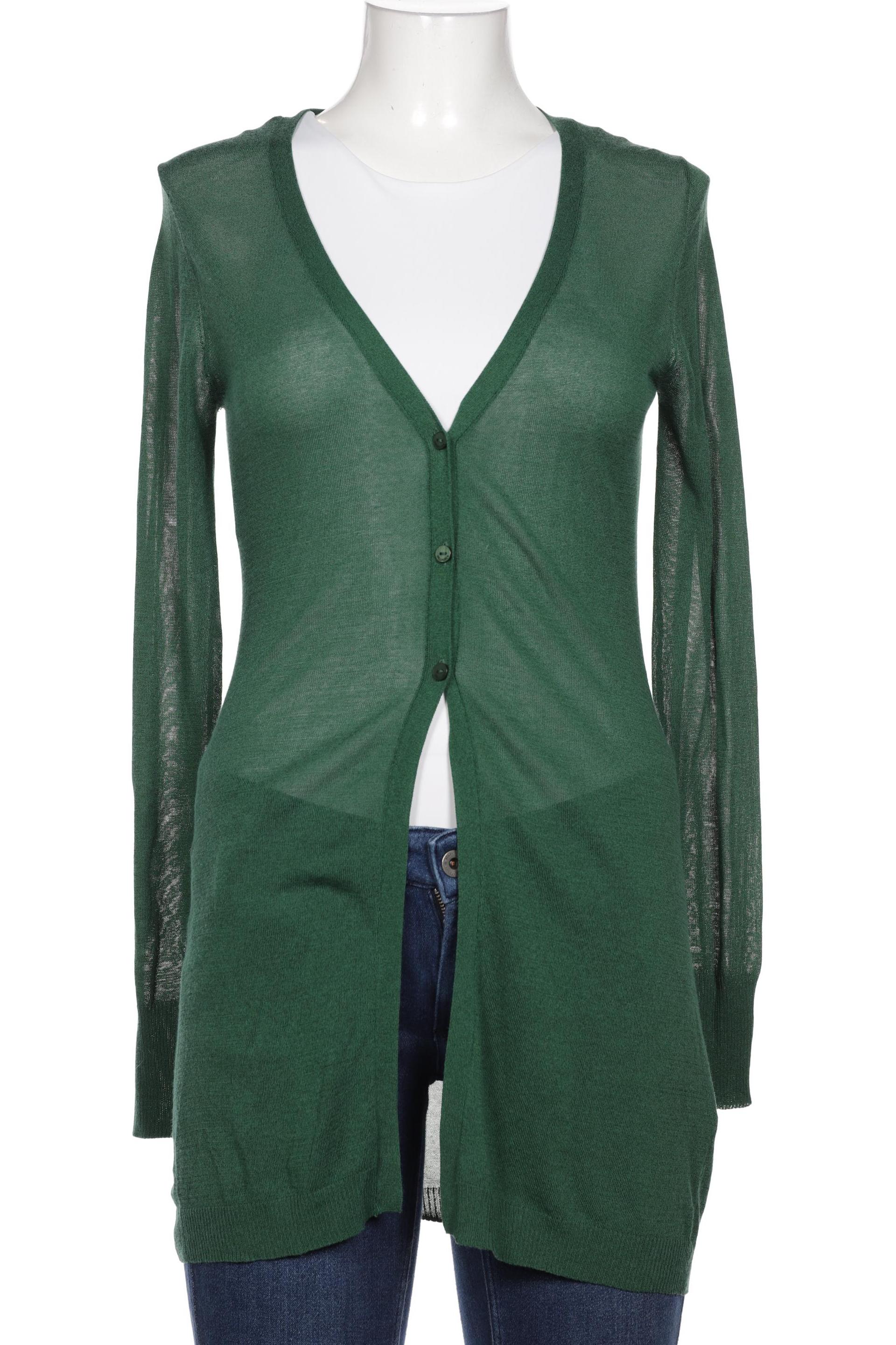 

Hallhuber Damen Strickjacke, grün, Gr. 36
