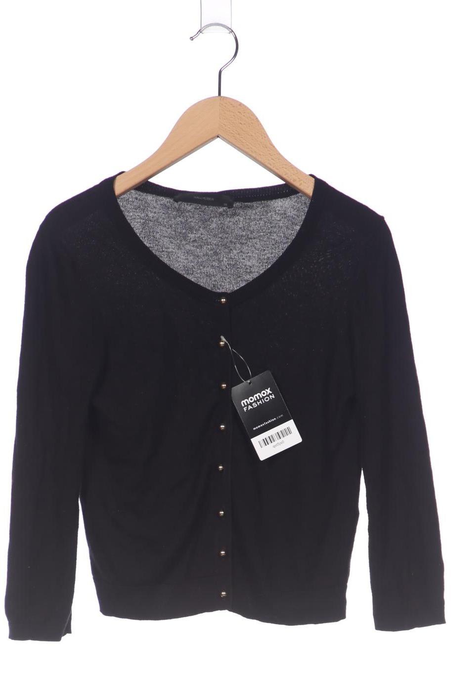 

Hallhuber Damen Strickjacke, schwarz, Gr. 34