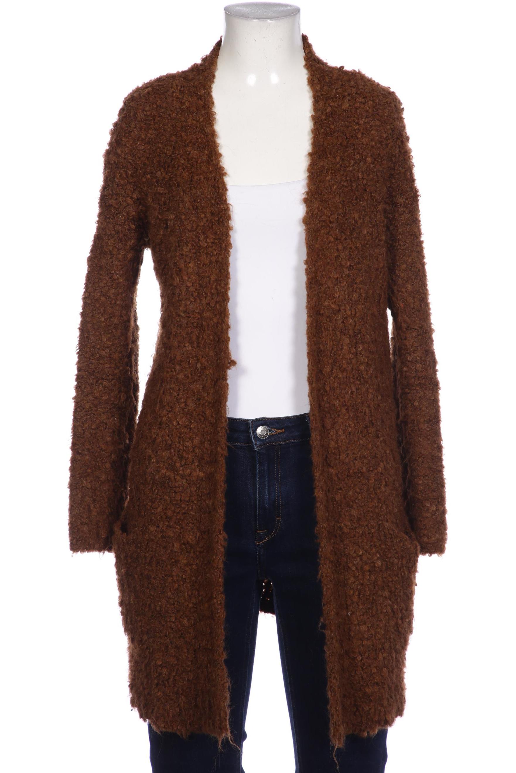 

Hallhuber Damen Strickjacke, braun, Gr. 34