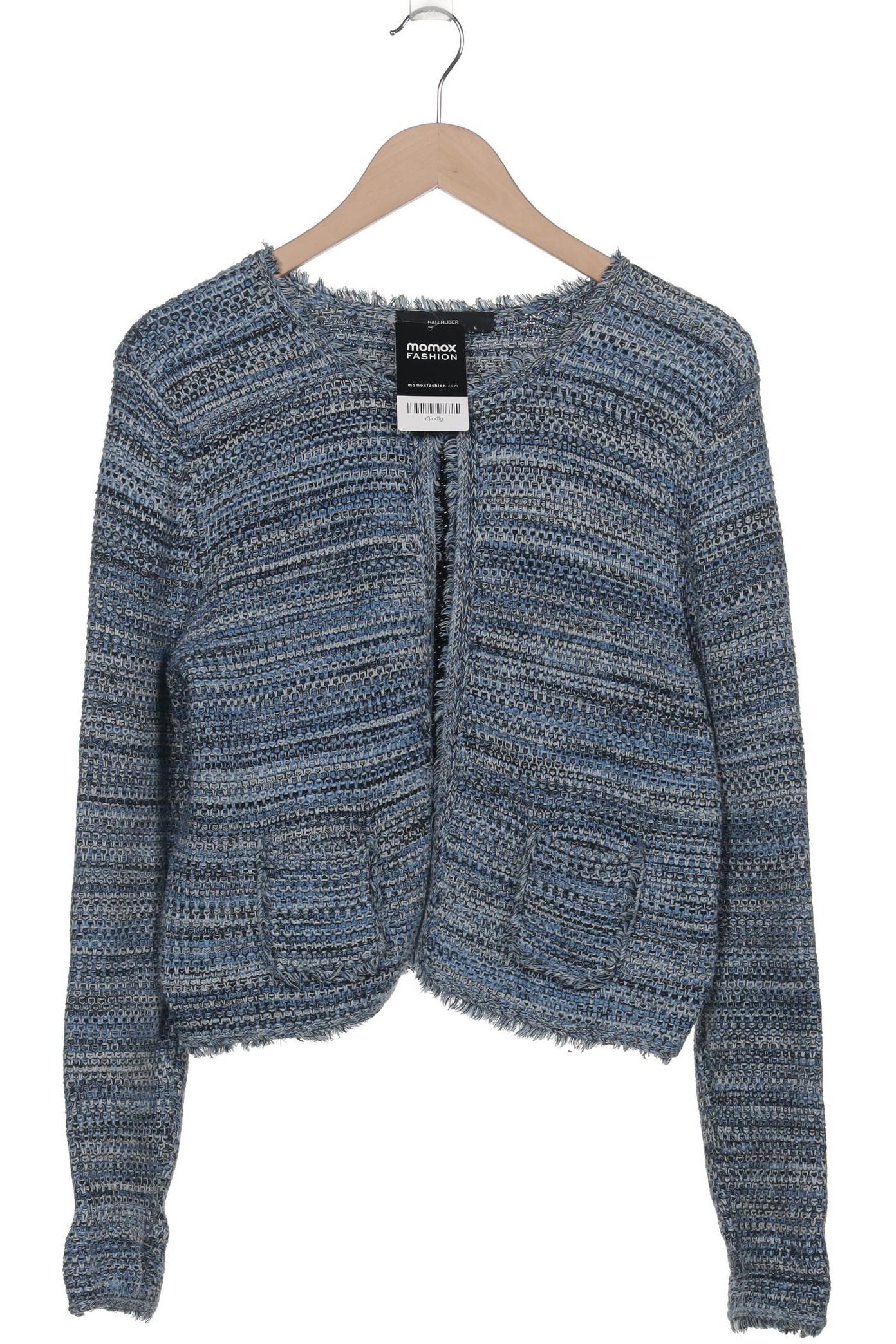 

Hallhuber Damen Strickjacke, blau, Gr. 42