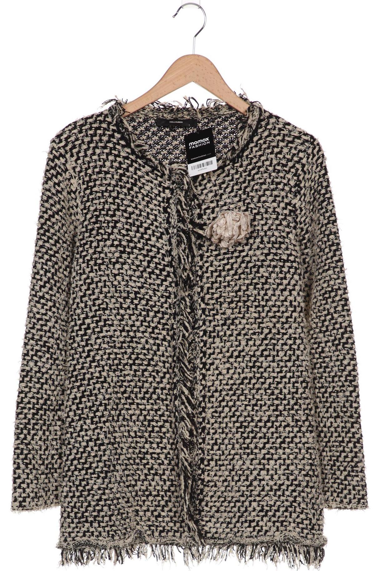 

Hallhuber Damen Strickjacke, beige, Gr. 42