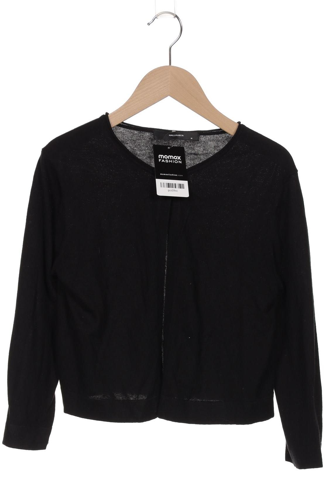 

Hallhuber Damen Strickjacke, schwarz, Gr. 38