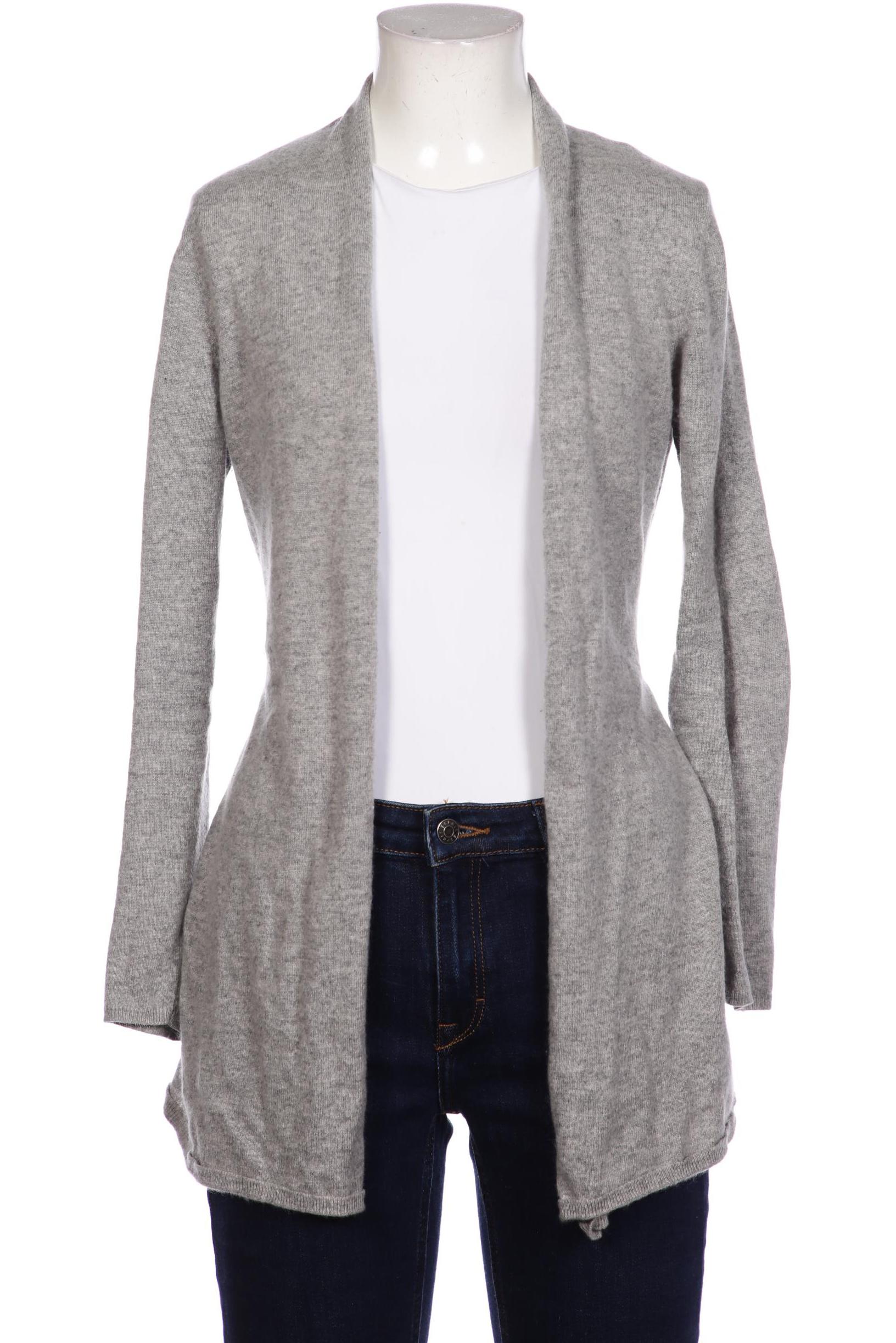 

Hallhuber Damen Strickjacke, grau, Gr. 38
