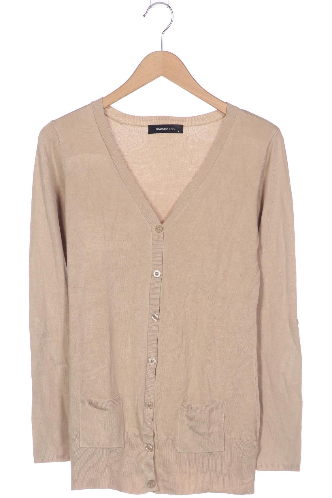 

Hallhuber Damen Strickjacke, beige, Gr. 38