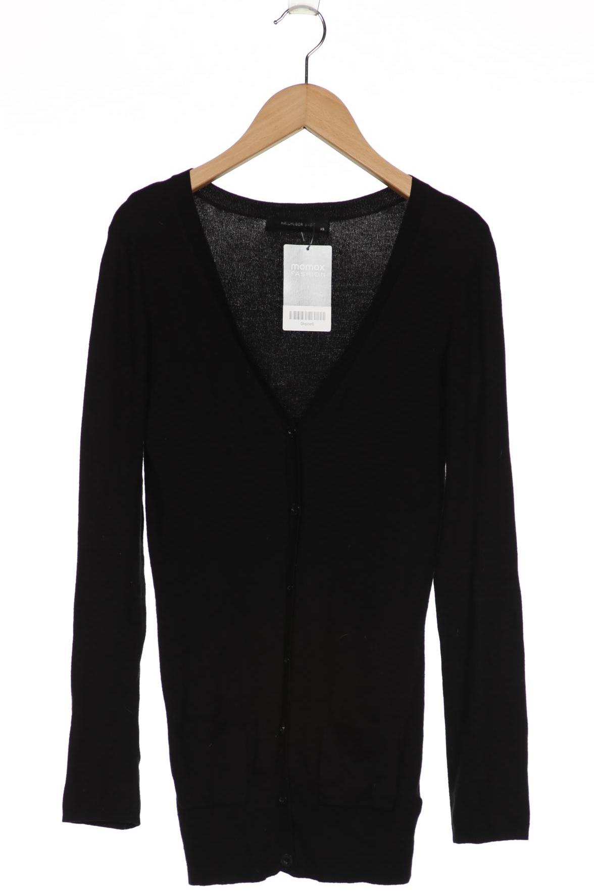 

Hallhuber Damen Strickjacke, schwarz, Gr. 34