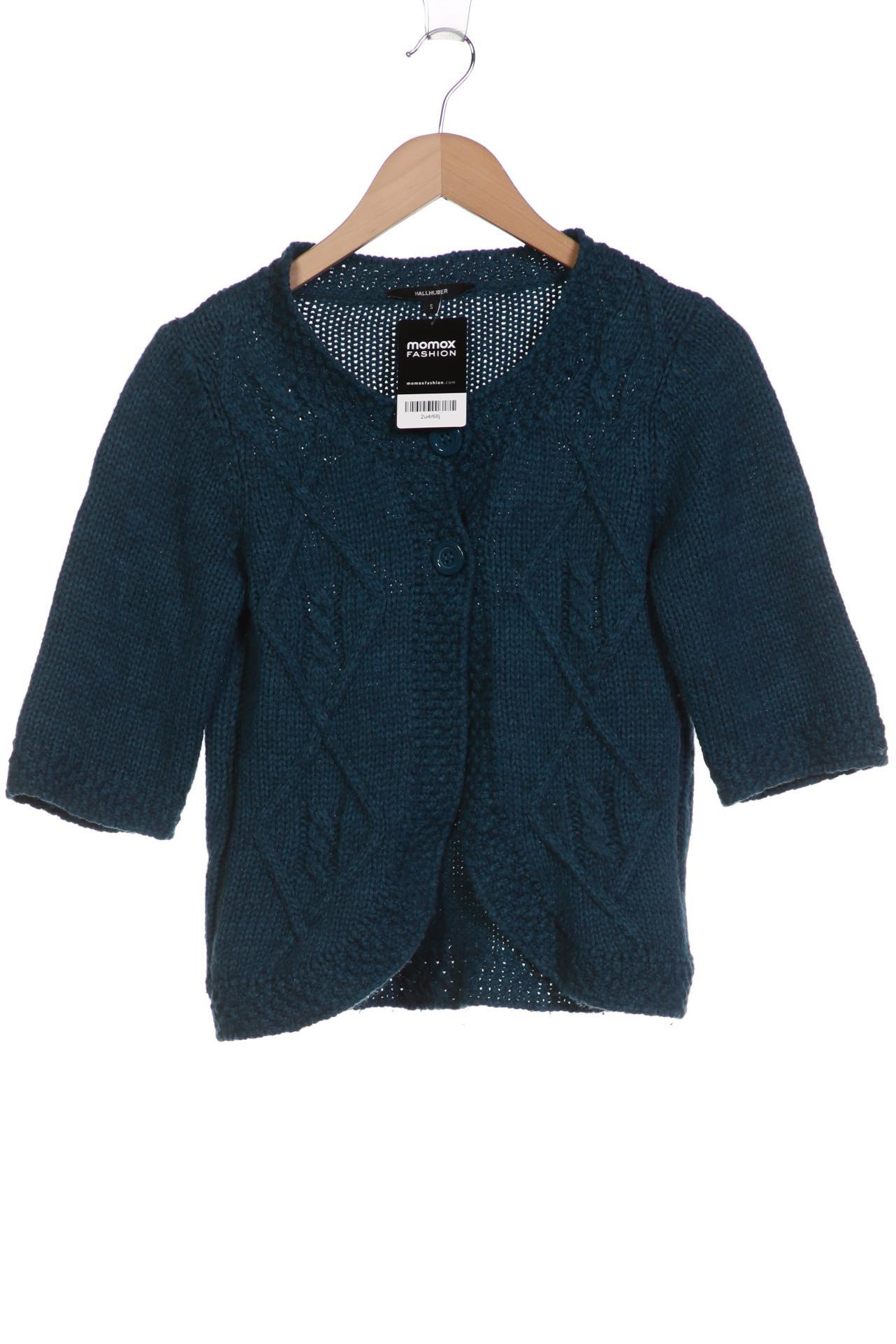 

Hallhuber Damen Strickjacke, blau, Gr. 36