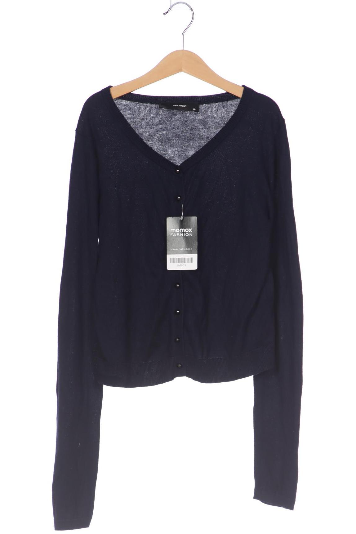 

Hallhuber Damen Strickjacke, marineblau, Gr. 34