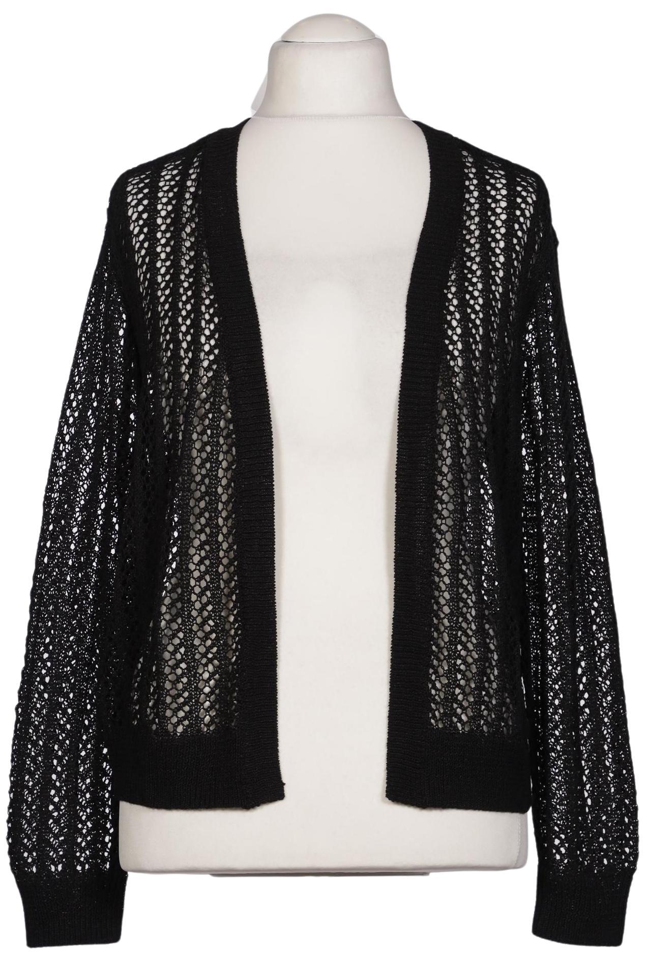 

Hallhuber Damen Strickjacke, schwarz, Gr. 42