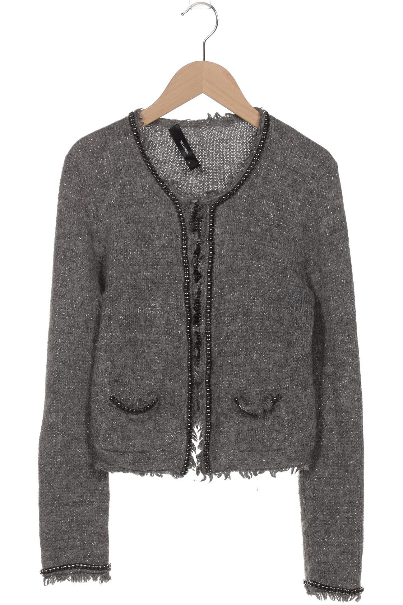 

Hallhuber Damen Strickjacke, grau, Gr. 36