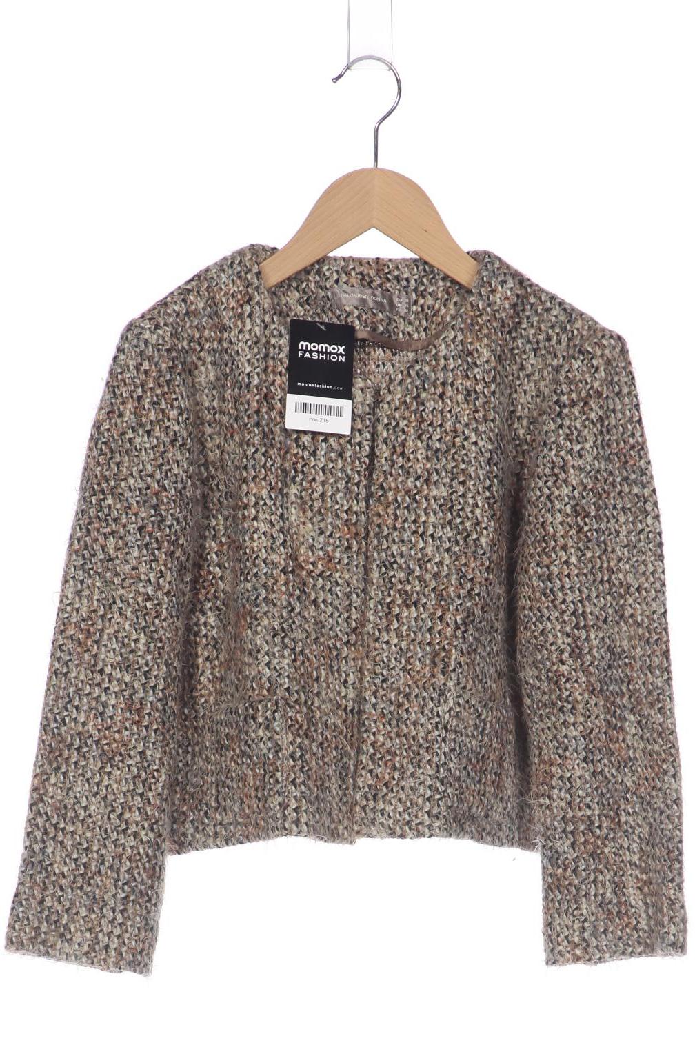 

Hallhuber Damen Strickjacke, beige, Gr. 38