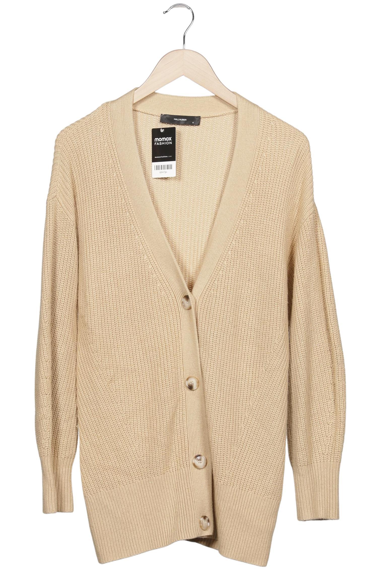 

Hallhuber Damen Strickjacke, beige, Gr. 36