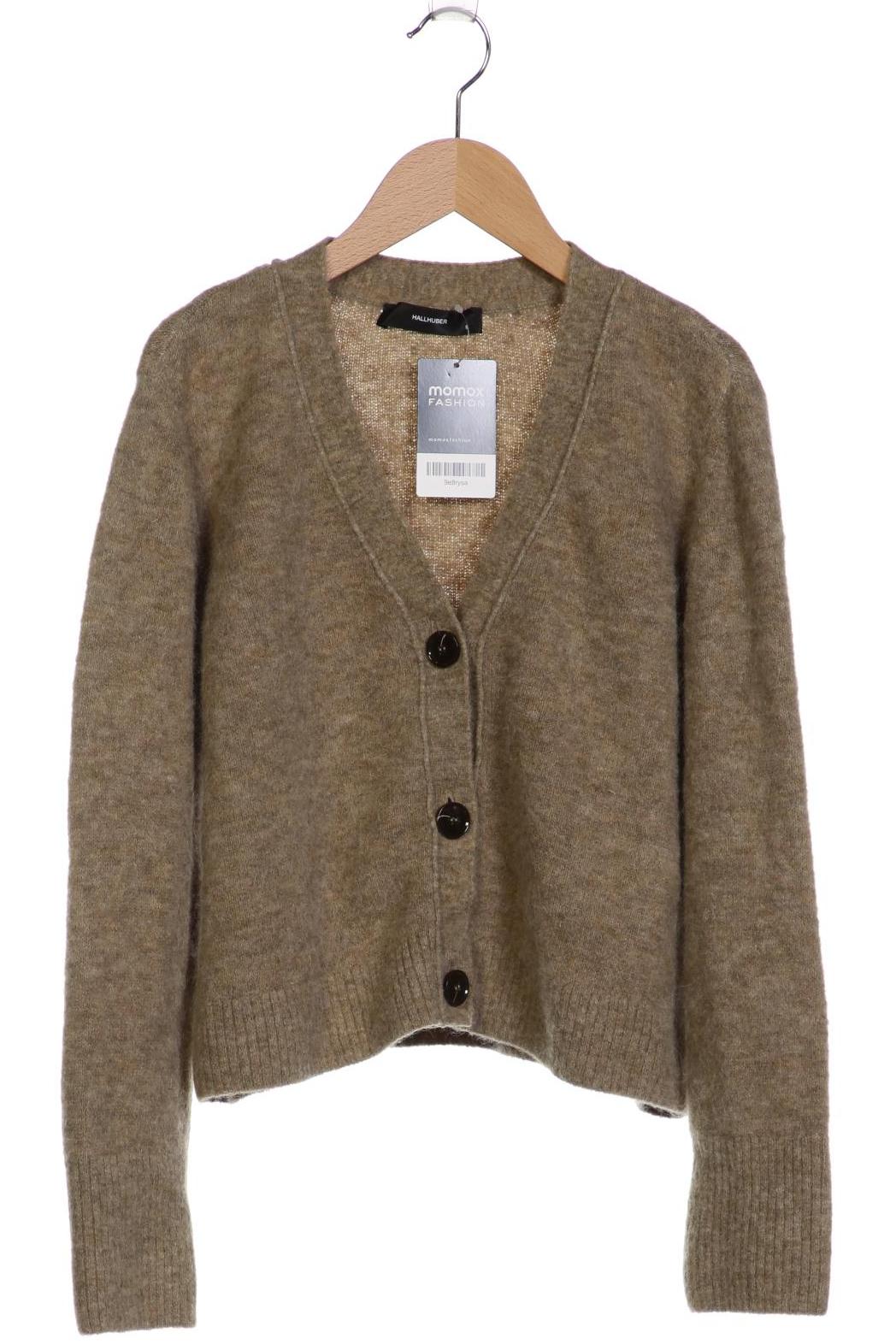 

Hallhuber Damen Strickjacke, grün, Gr. 36