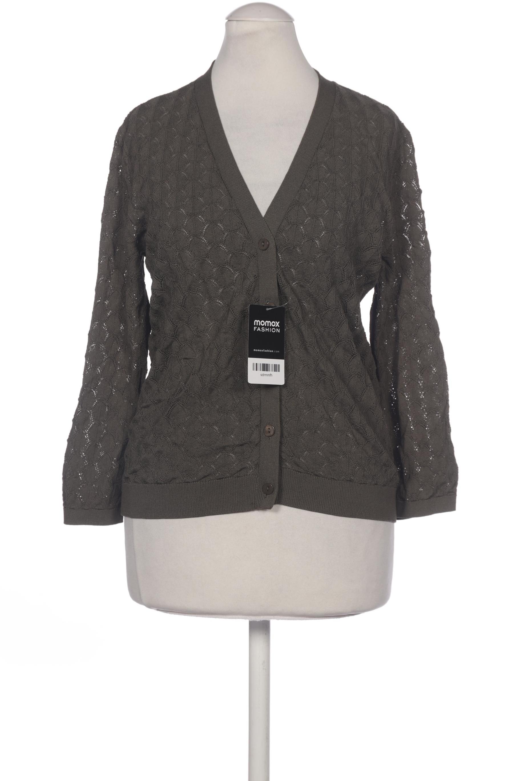 

Hallhuber Damen Strickjacke, grün, Gr. 38