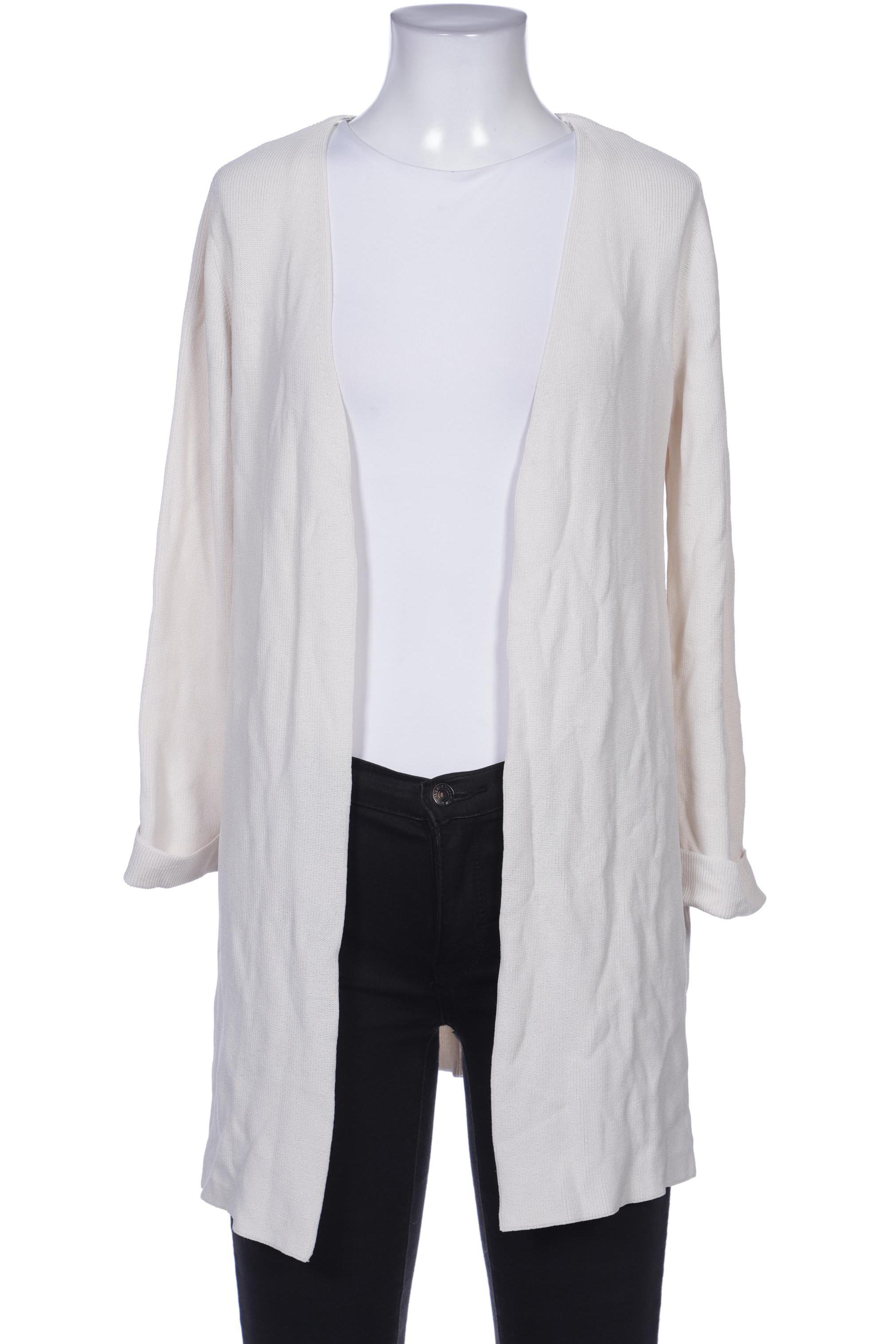 

Hallhuber Damen Strickjacke, weiß, Gr. 36