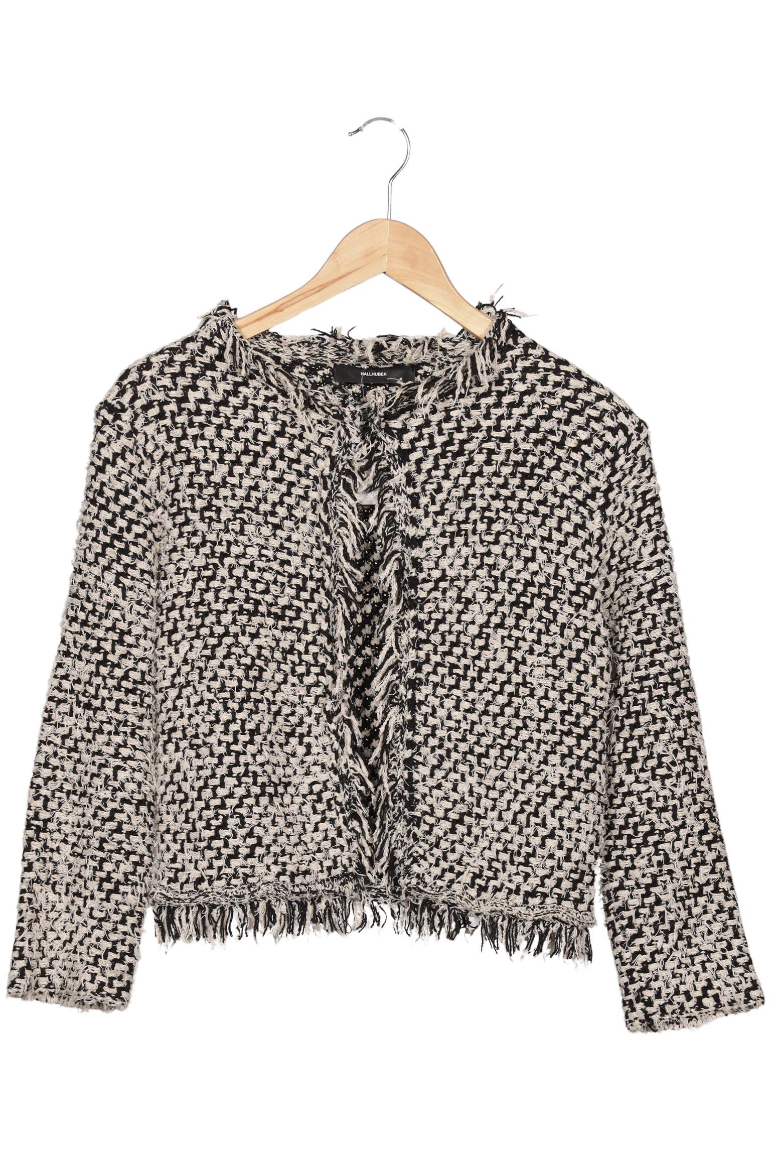 

Hallhuber Damen Strickjacke, beige, Gr. 38