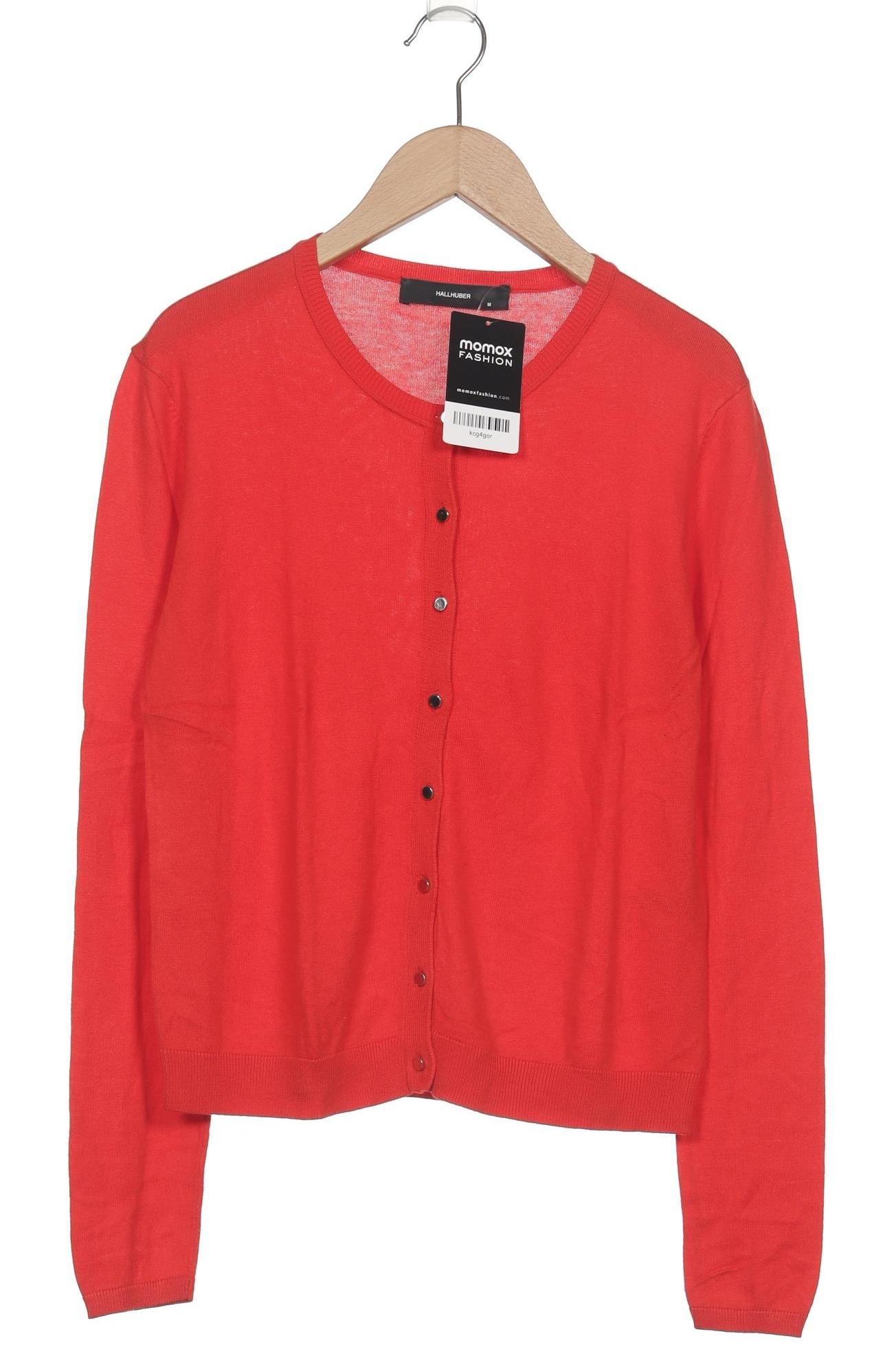 

Hallhuber Damen Strickjacke, rot, Gr. 38