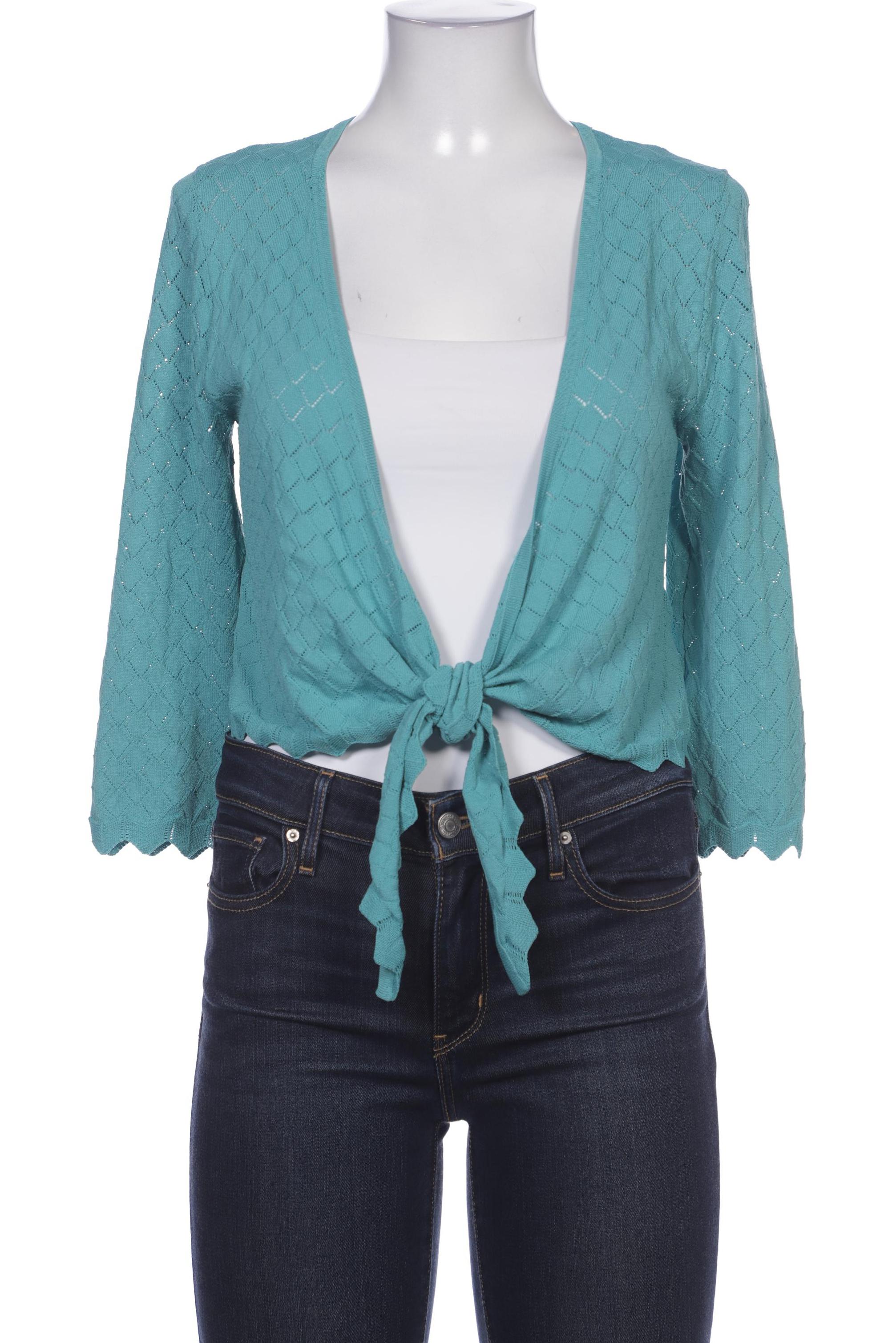 

Hallhuber Damen Strickjacke, türkis, Gr. 42