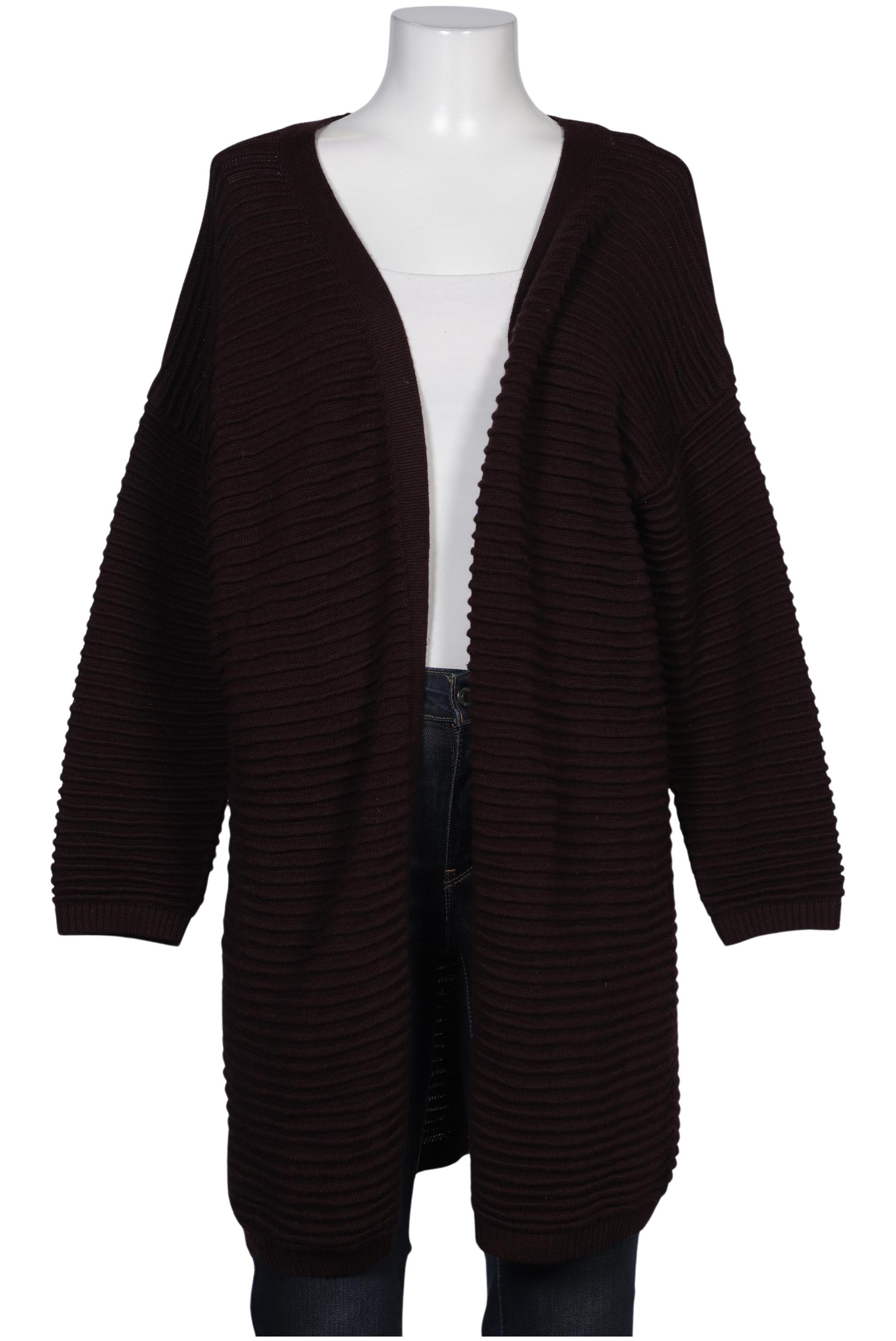 

Hallhuber Damen Strickjacke, bordeaux, Gr. 42