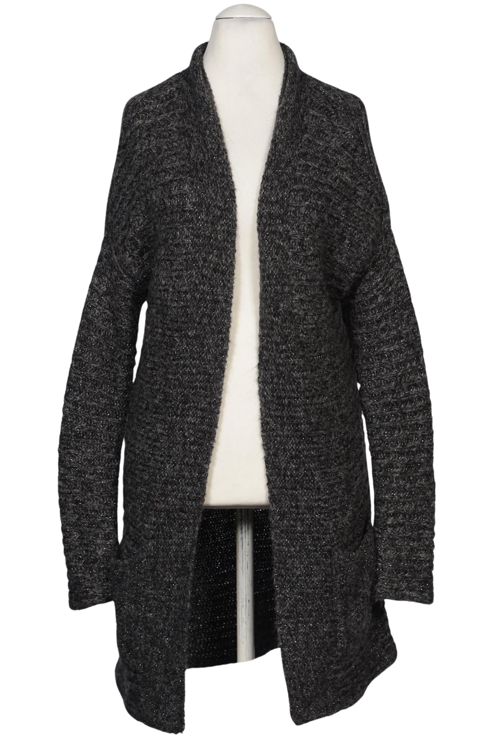 

Hallhuber Damen Strickjacke, grau, Gr. 36