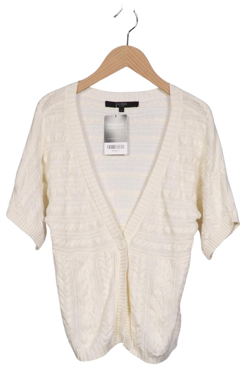 

Hallhuber Damen Strickjacke, cremeweiß, Gr. 42