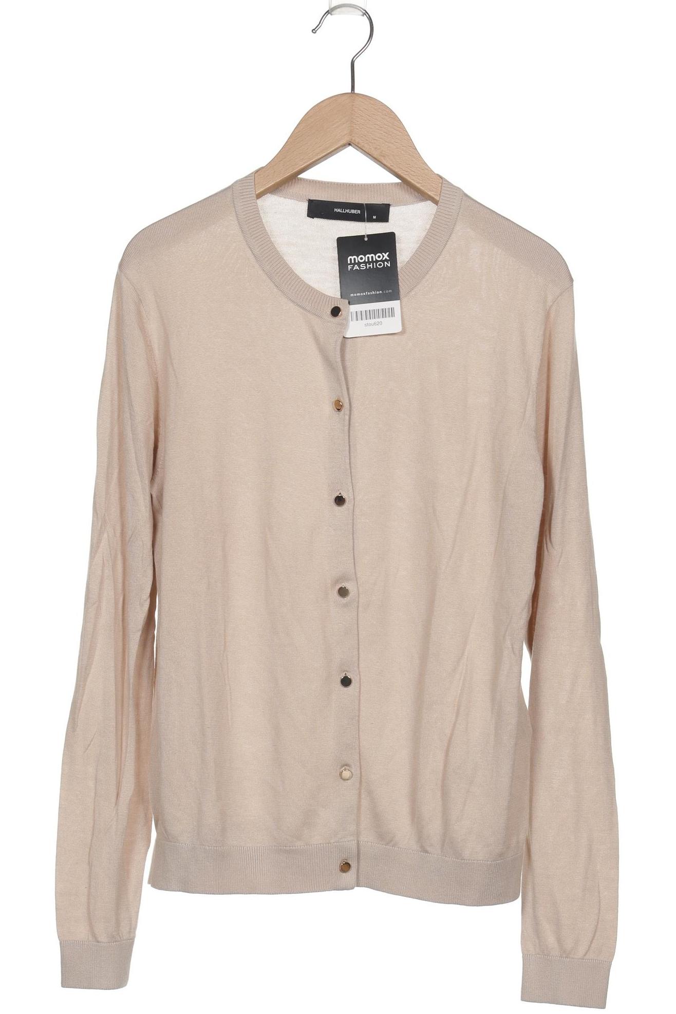 

Hallhuber Damen Strickjacke, beige, Gr. 38