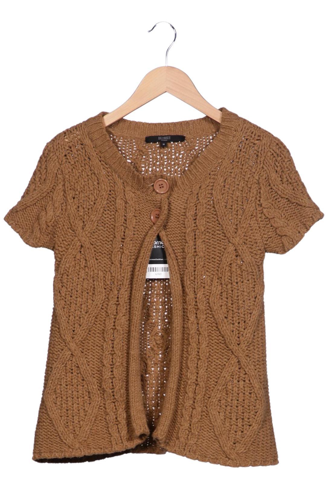 

Hallhuber Damen Strickjacke, braun, Gr. 38