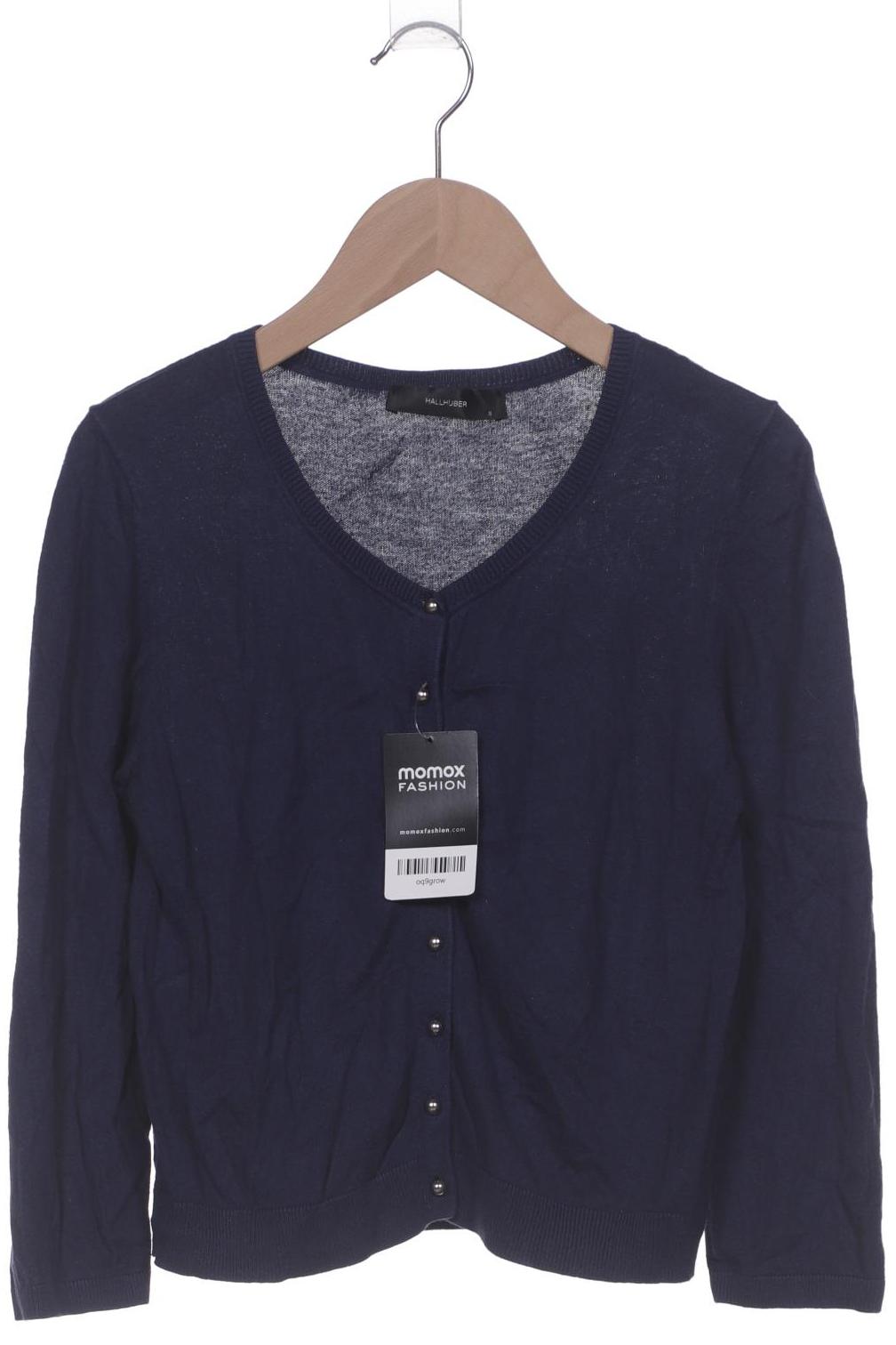

Hallhuber Damen Strickjacke, marineblau, Gr. 36