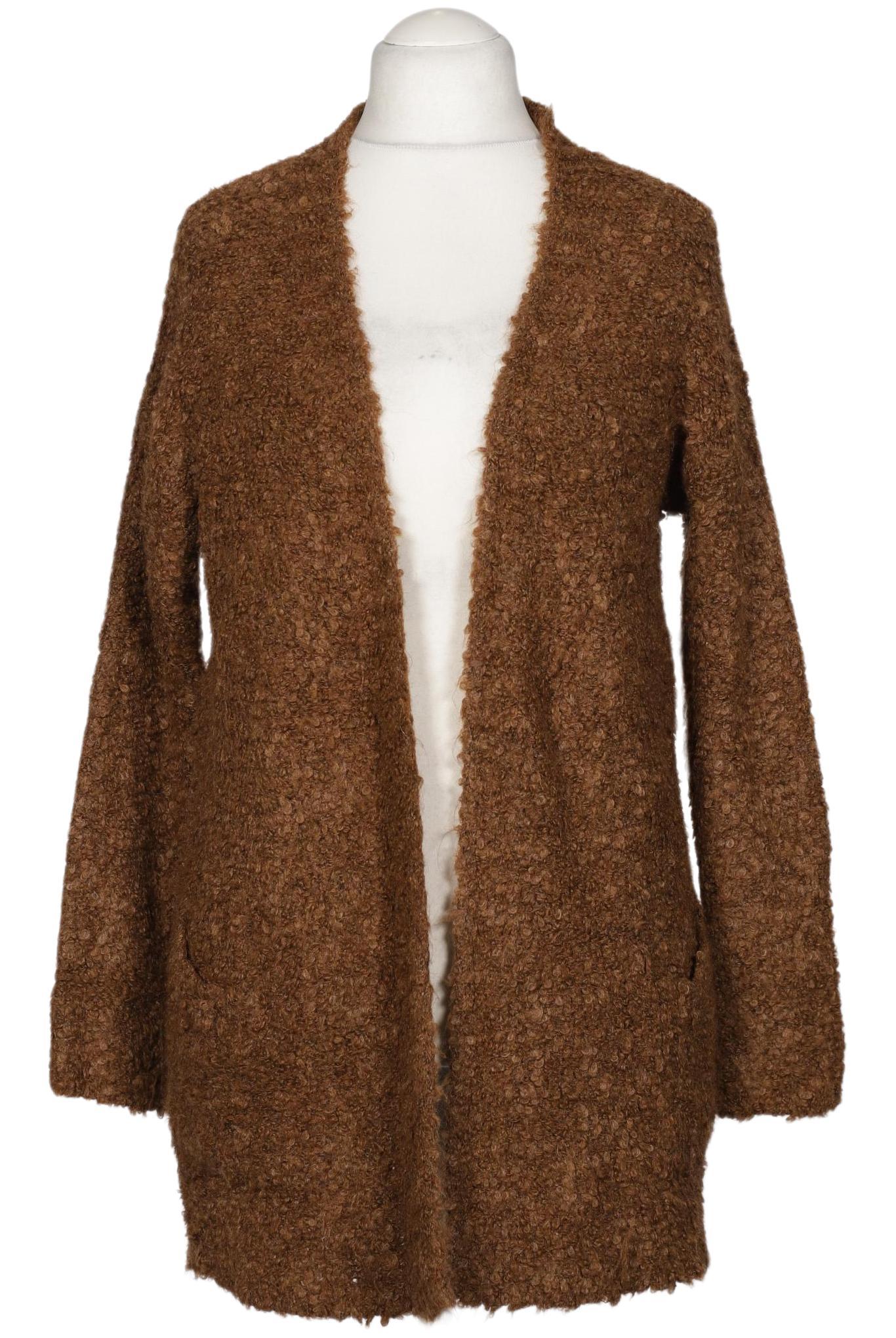 

Hallhuber Damen Strickjacke, braun, Gr. 38