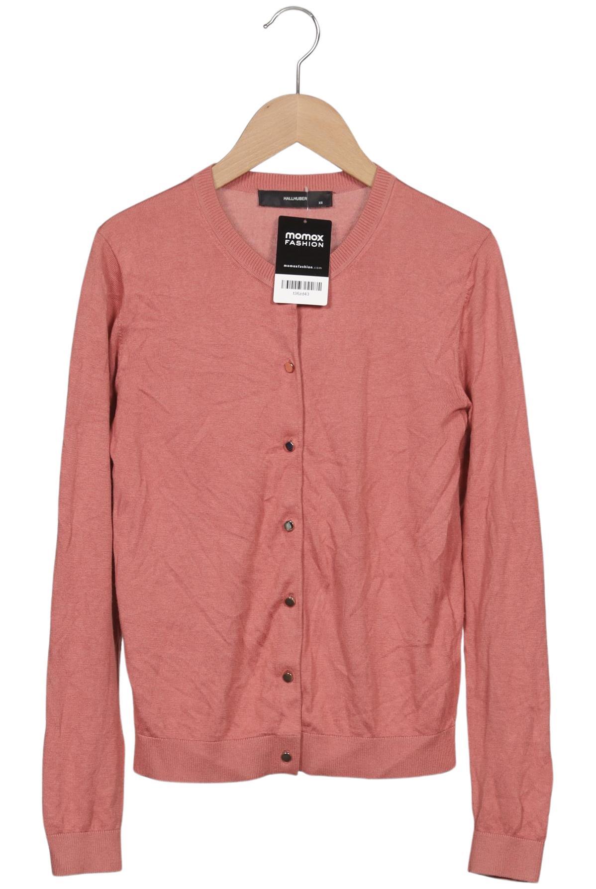 

Hallhuber Damen Strickjacke, pink, Gr. 34