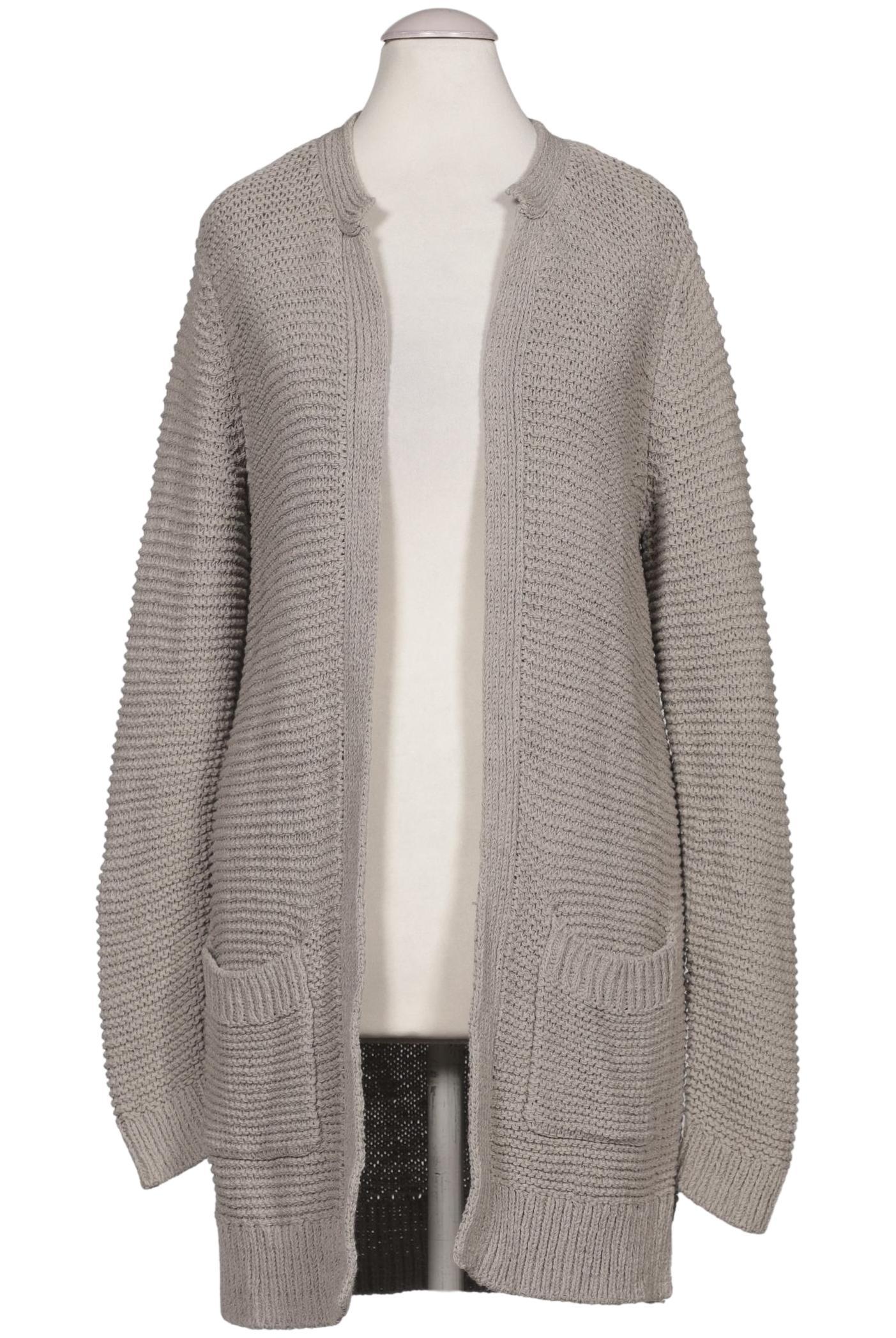 

Hallhuber Damen Strickjacke, grau, Gr. 34