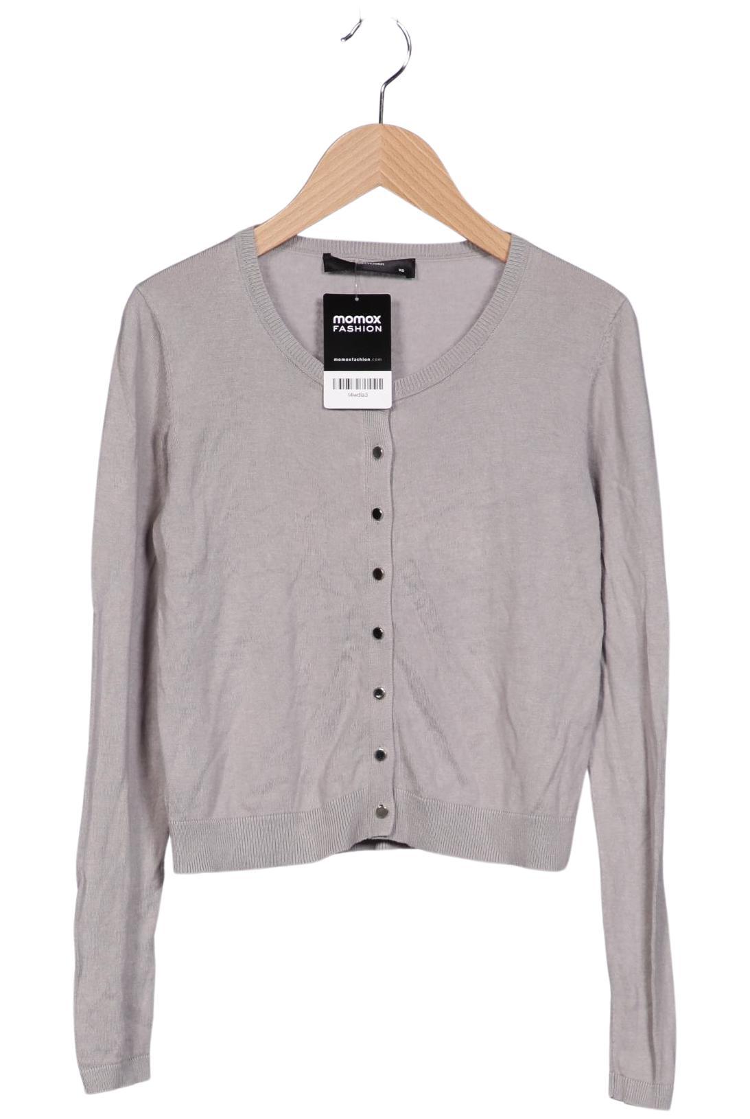 

Hallhuber Damen Strickjacke, grau, Gr. 34