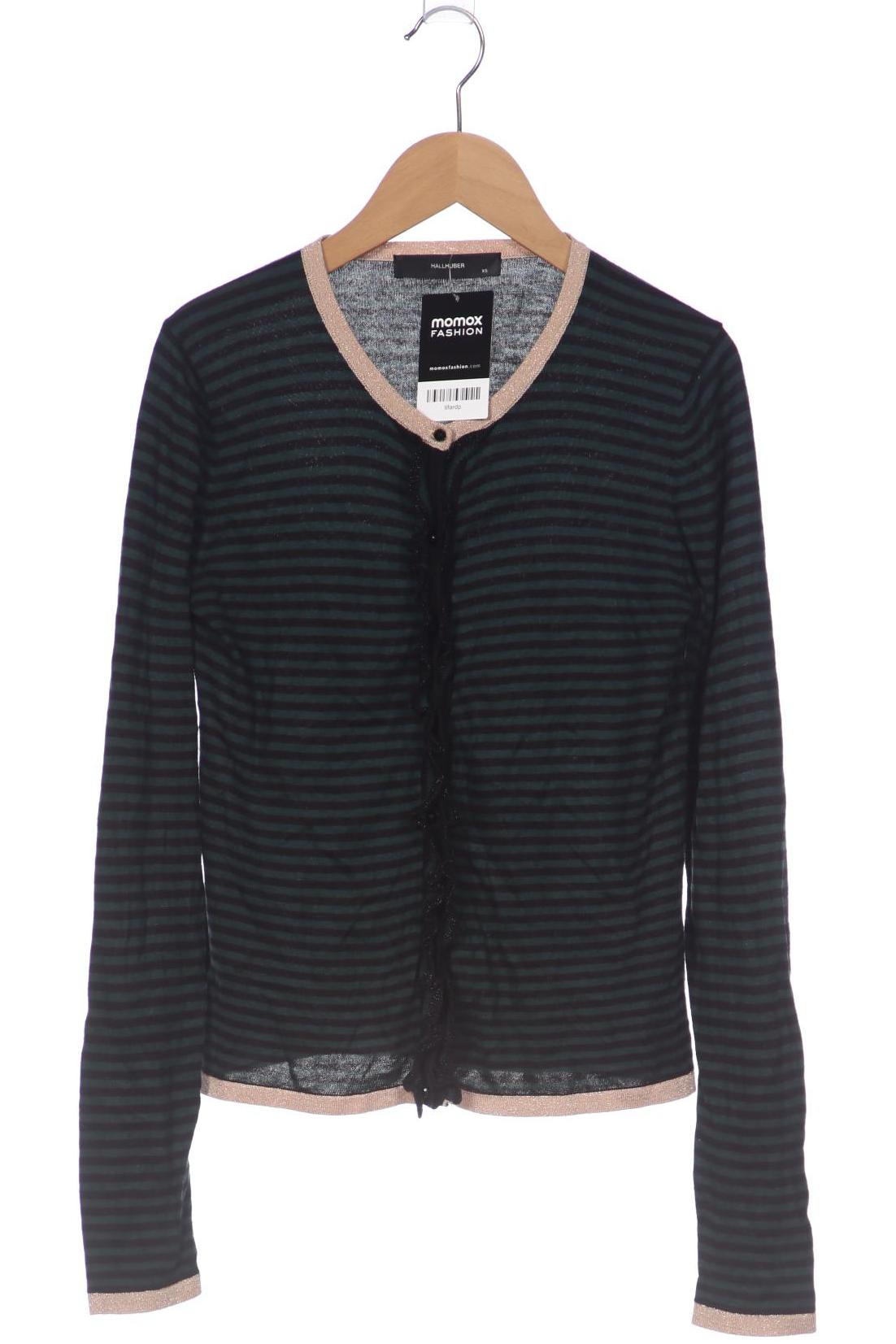 

Hallhuber Damen Strickjacke, grün, Gr. 34