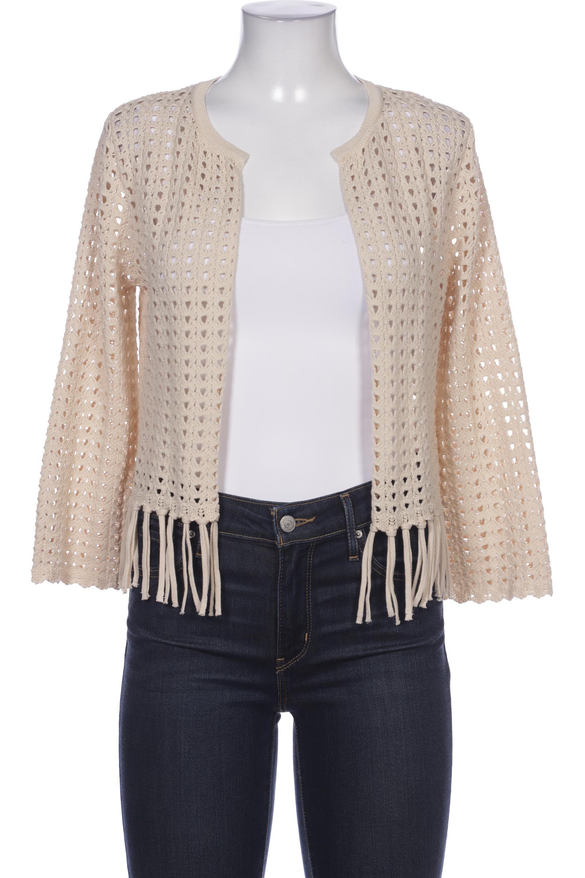 

Hallhuber Damen Strickjacke, beige, Gr. 36