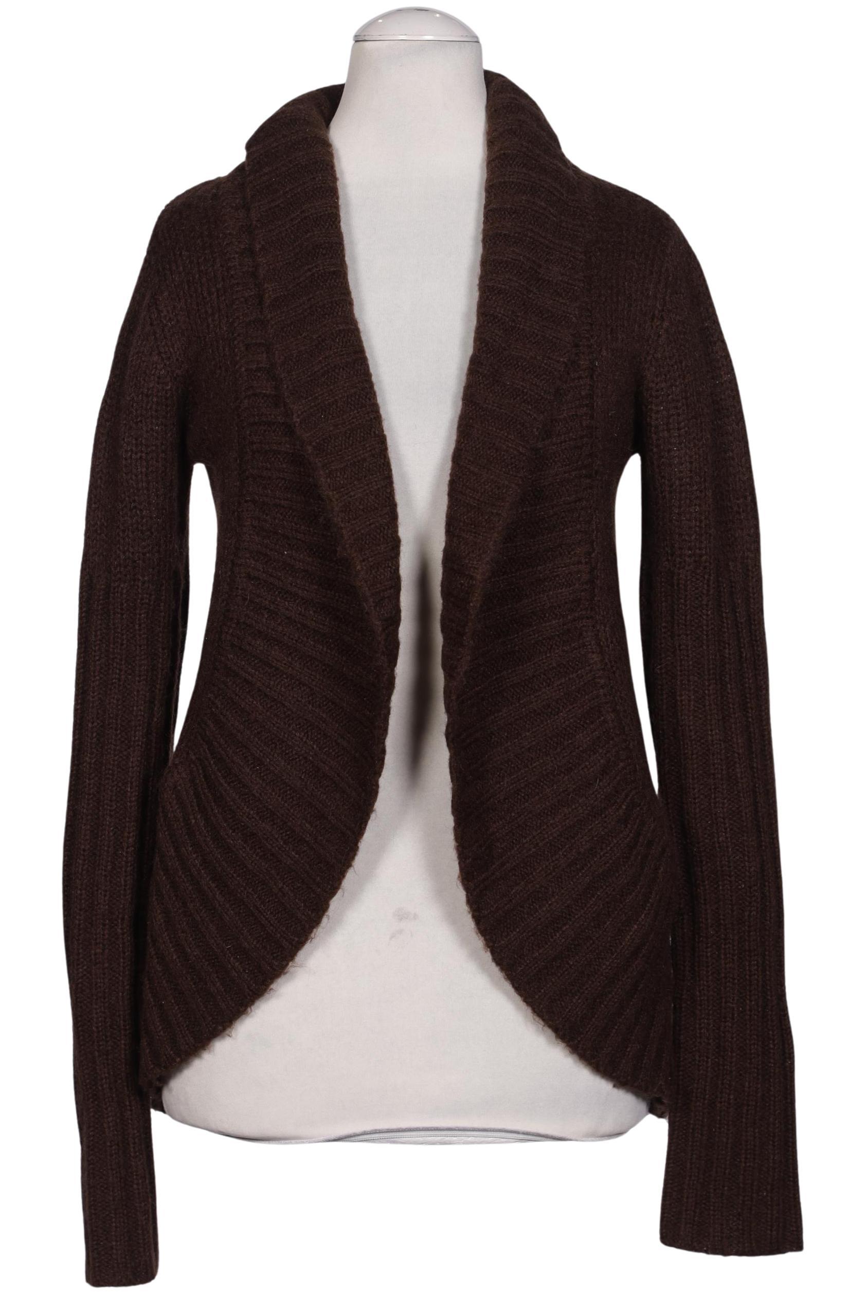 

Hallhuber Damen Strickjacke, braun, Gr. 34