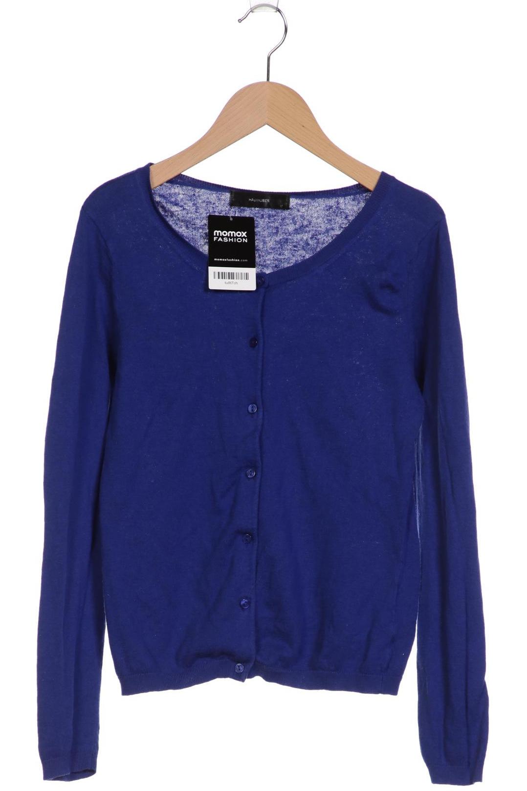

Hallhuber Damen Strickjacke, blau, Gr. 38