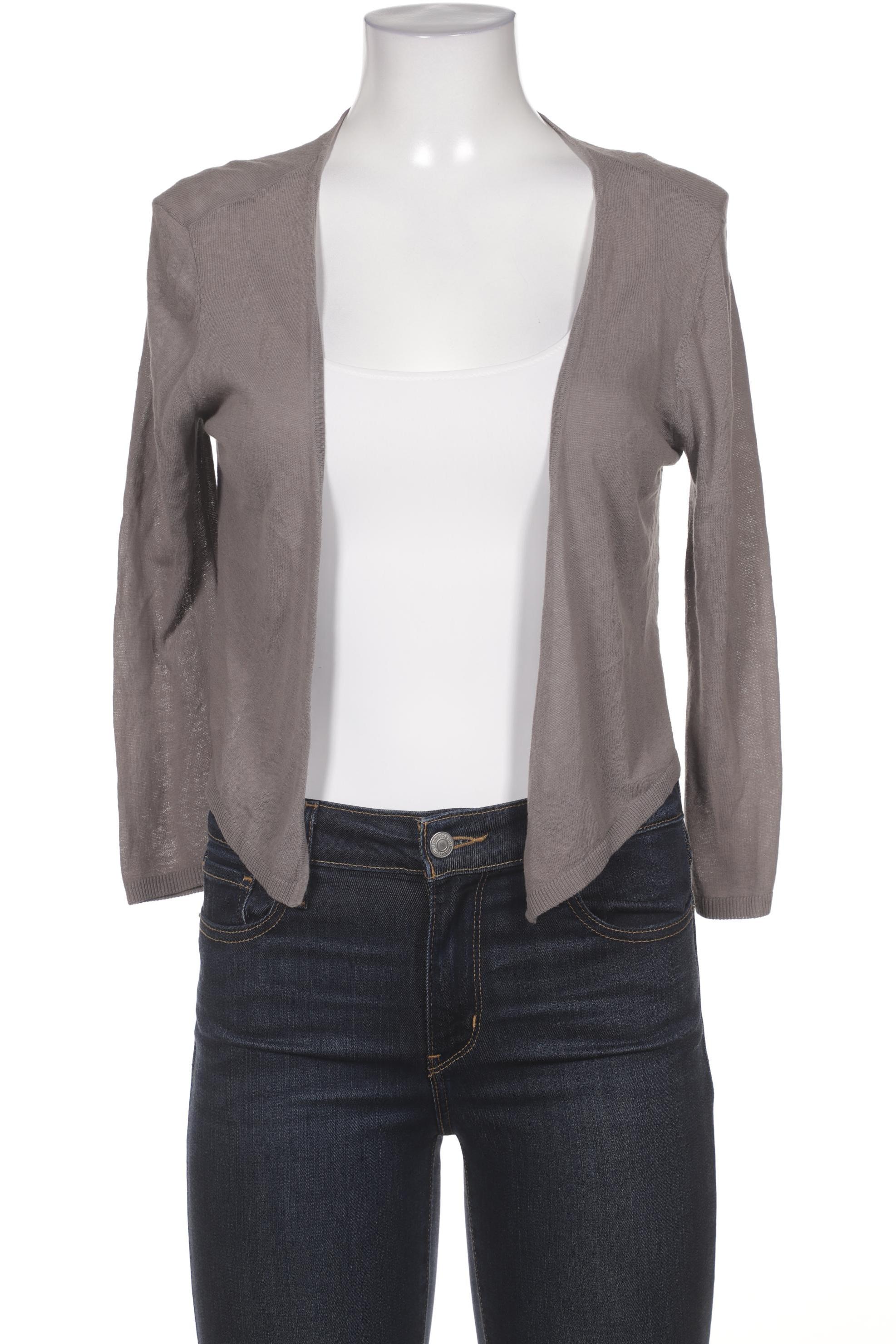 

Hallhuber Damen Strickjacke, grau, Gr. 38