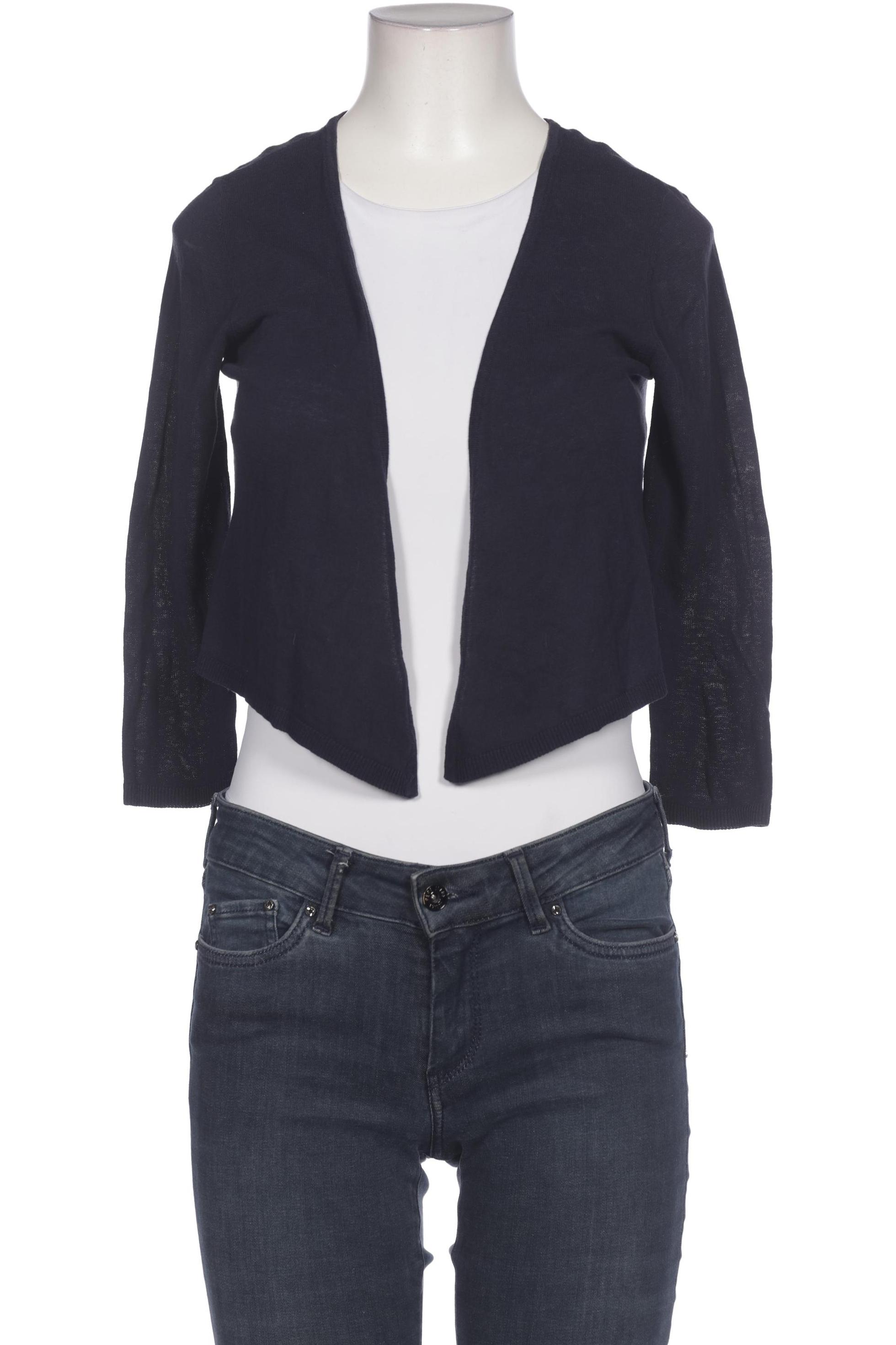 

Hallhuber Damen Strickjacke, marineblau, Gr. 34