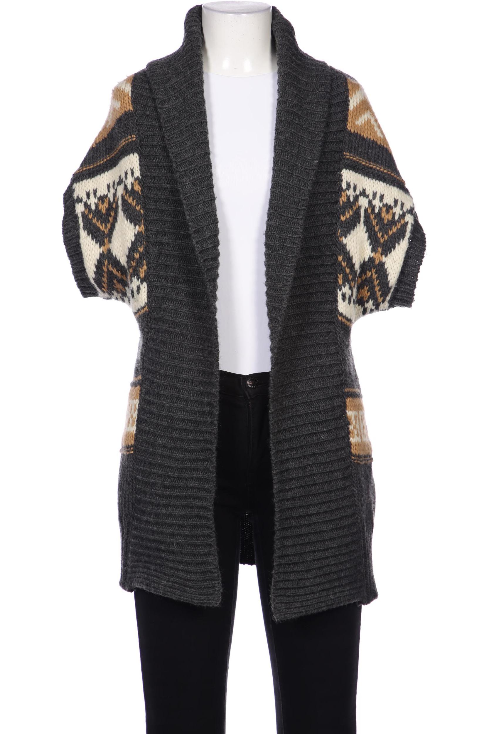 

Hallhuber Damen Strickjacke, grau, Gr. 34