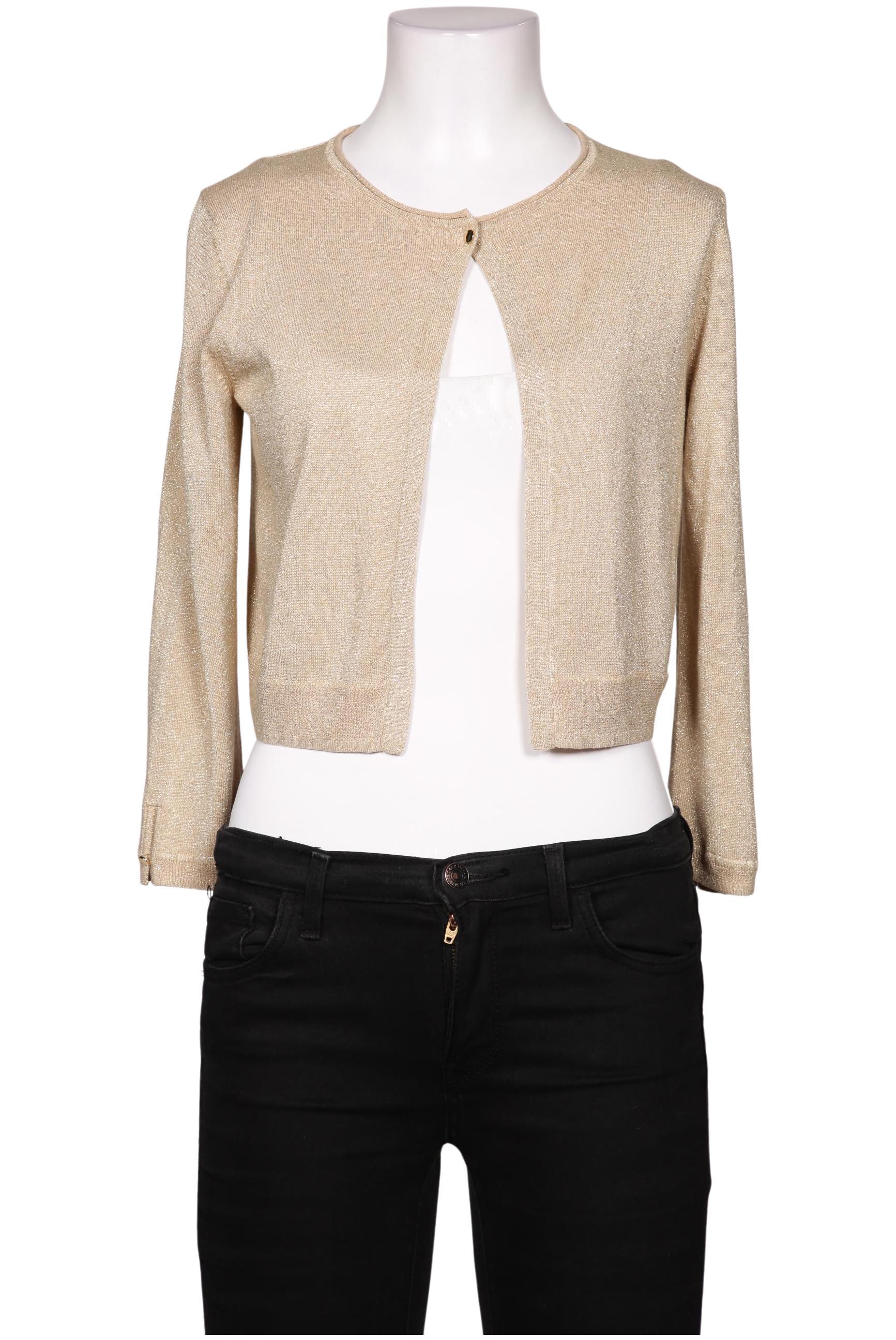 

Hallhuber Damen Strickjacke, beige, Gr. 36