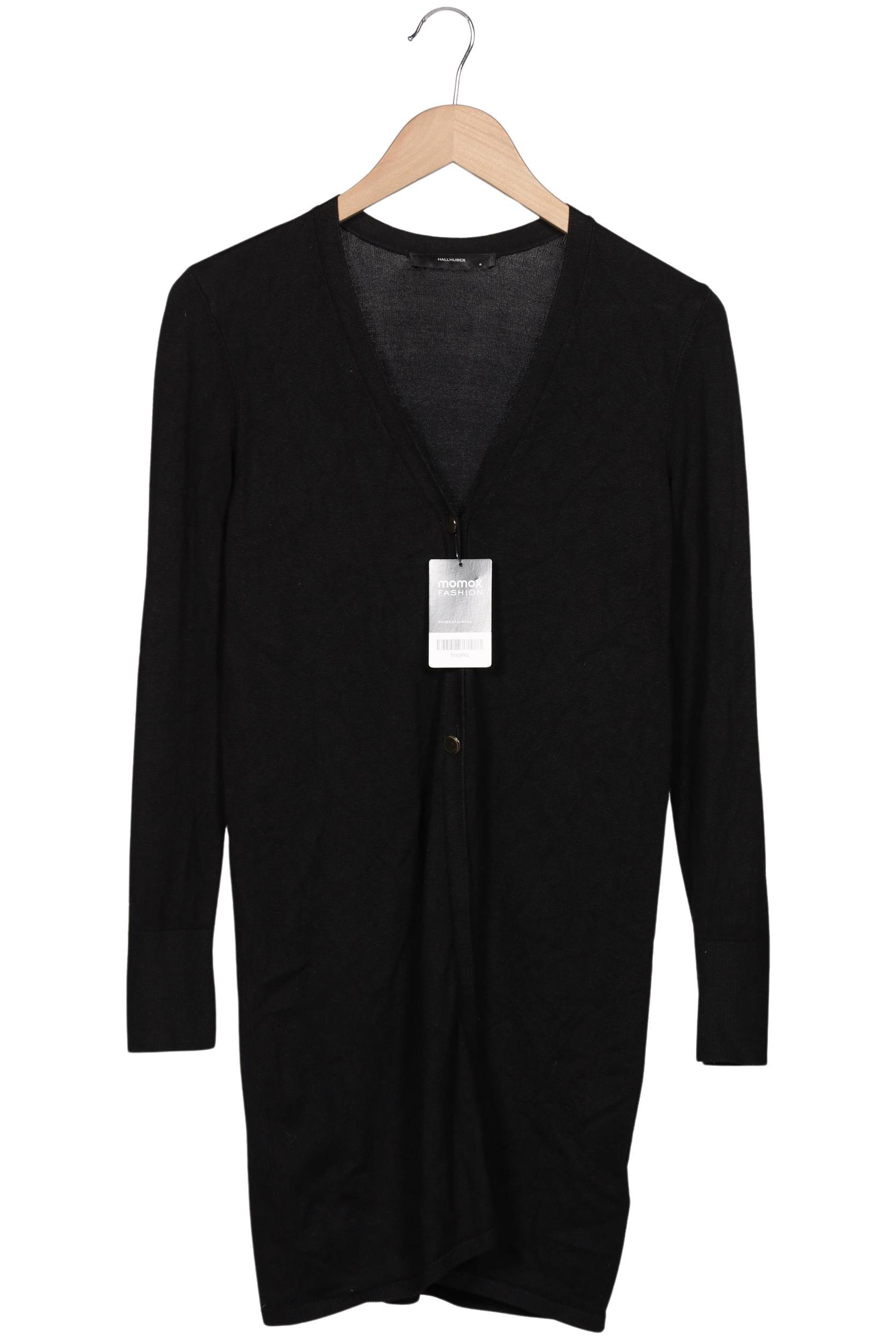 

Hallhuber Damen Strickjacke, schwarz, Gr. 36