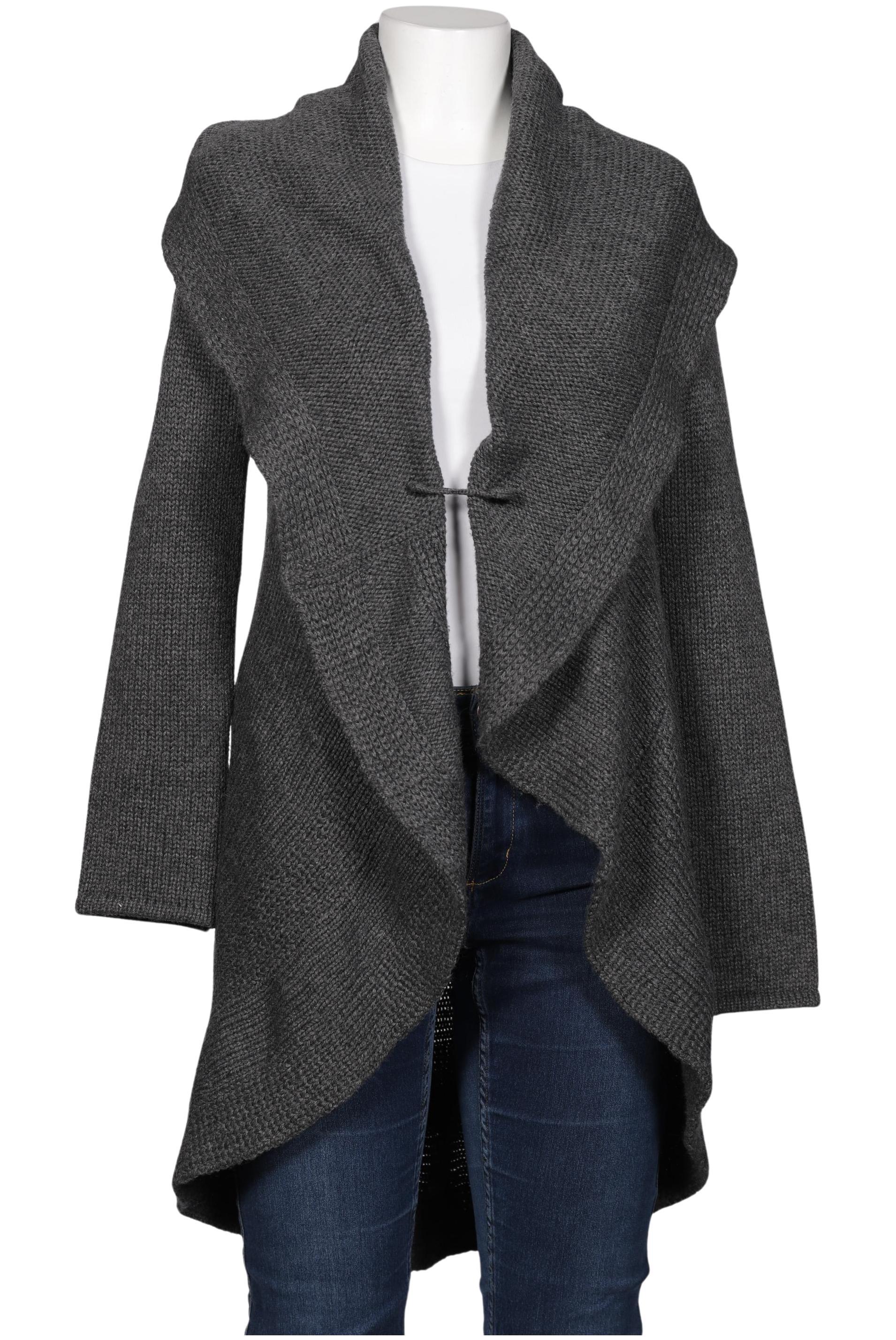 

Hallhuber Damen Strickjacke, grau, Gr. 42