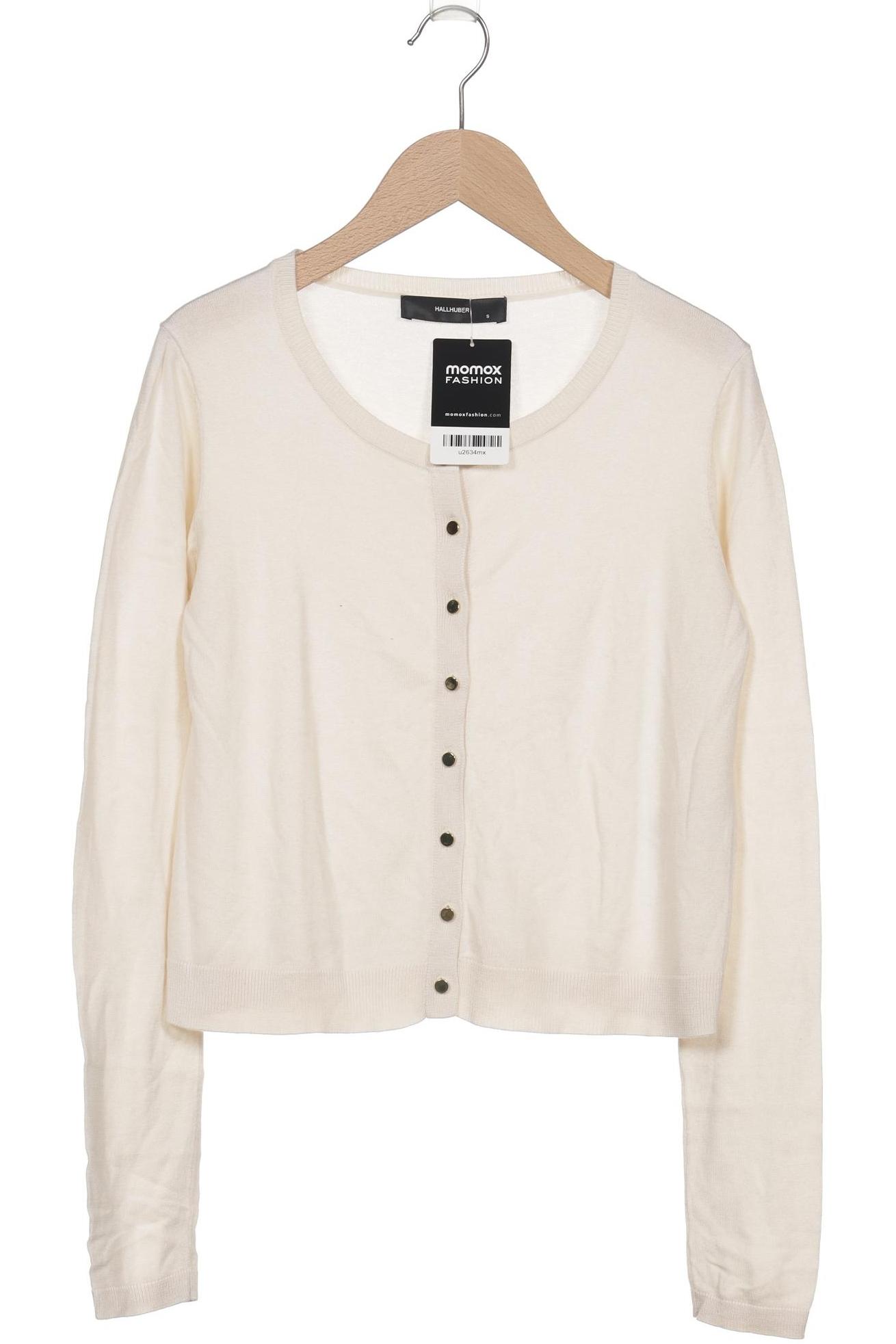 

Hallhuber Damen Strickjacke, beige, Gr. 36