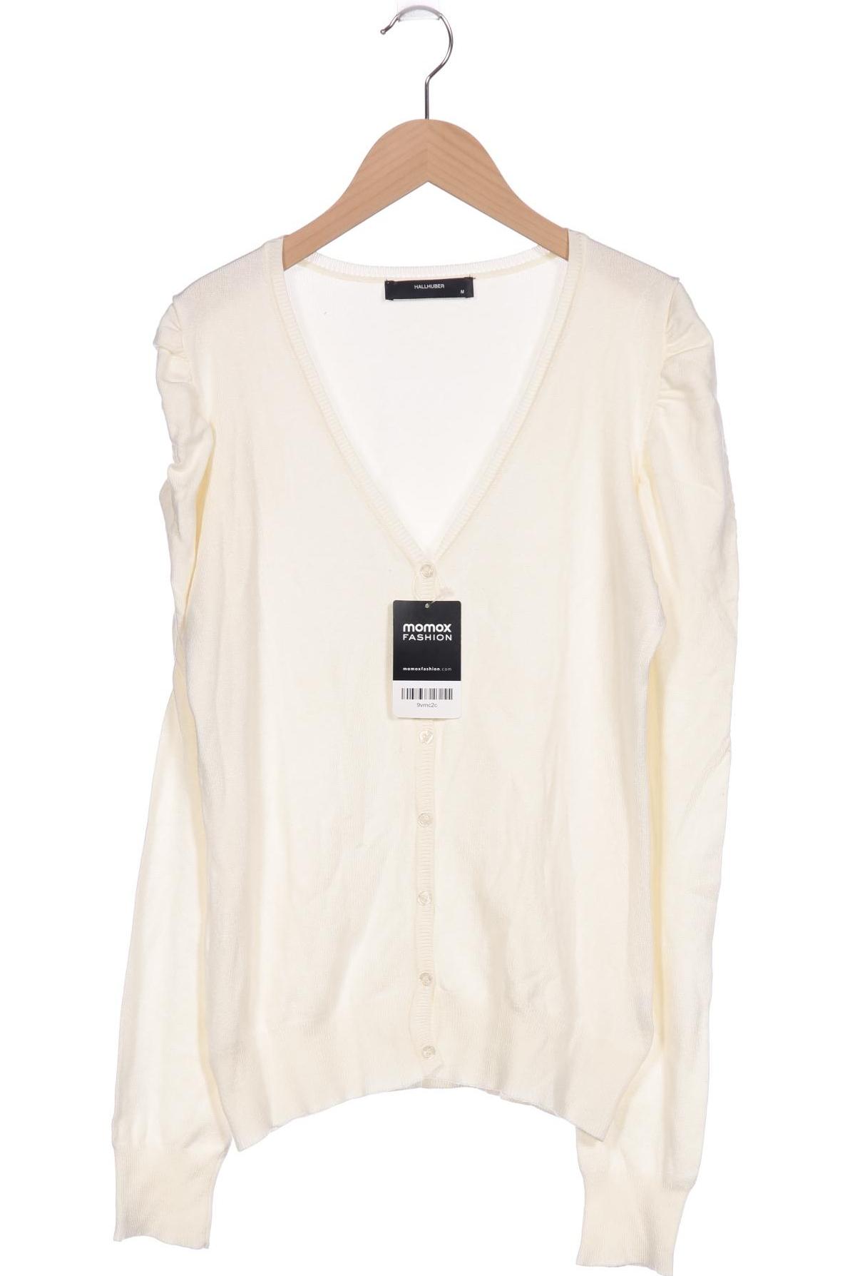 

Hallhuber Damen Strickjacke, cremeweiß, Gr. 38